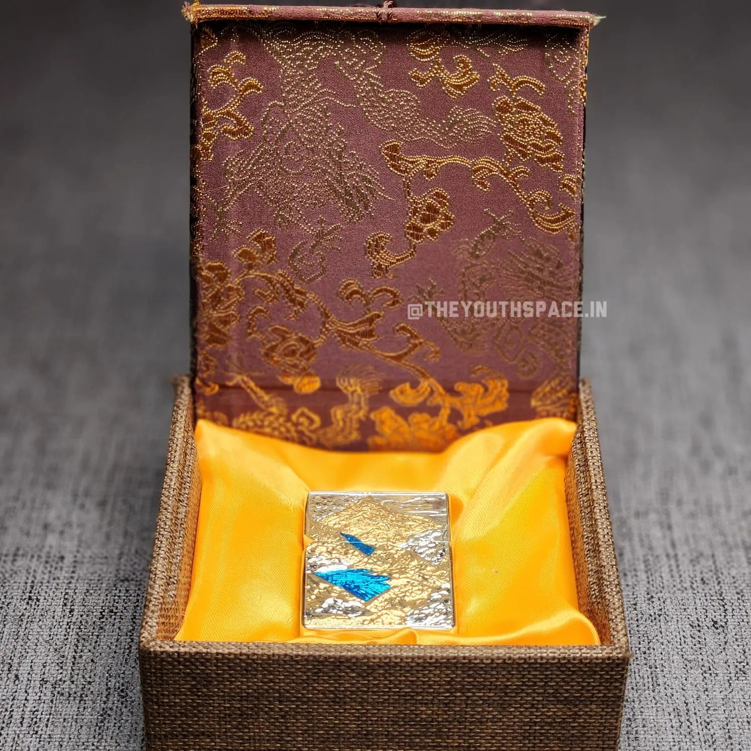 Zorro Heavy Armor Lighter With Mountains and Blue Sea