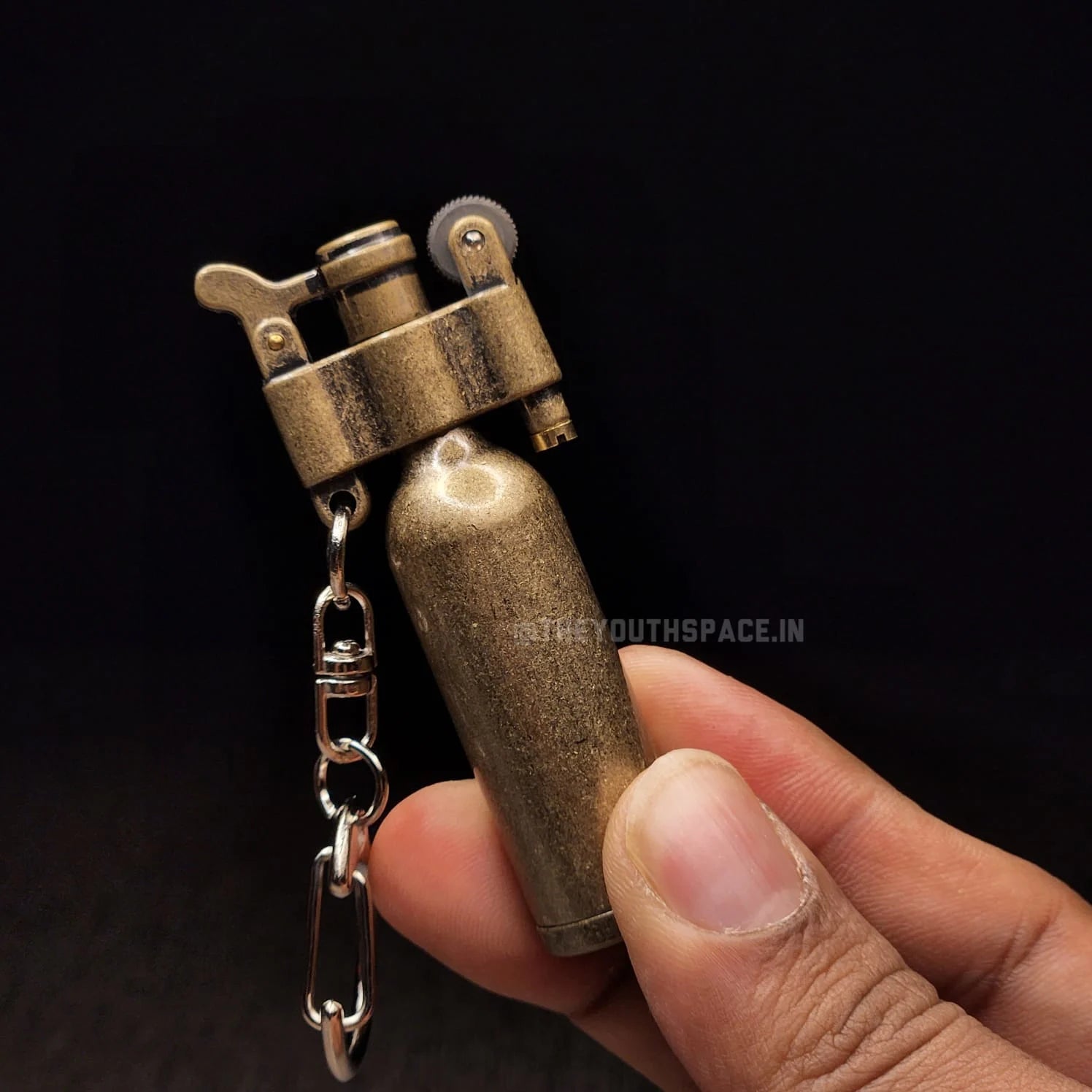 Vintage Cylinder Tank Lighter