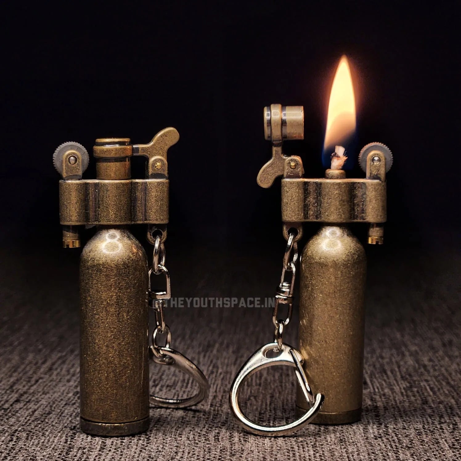 Vintage Cylinder Tank Lighter