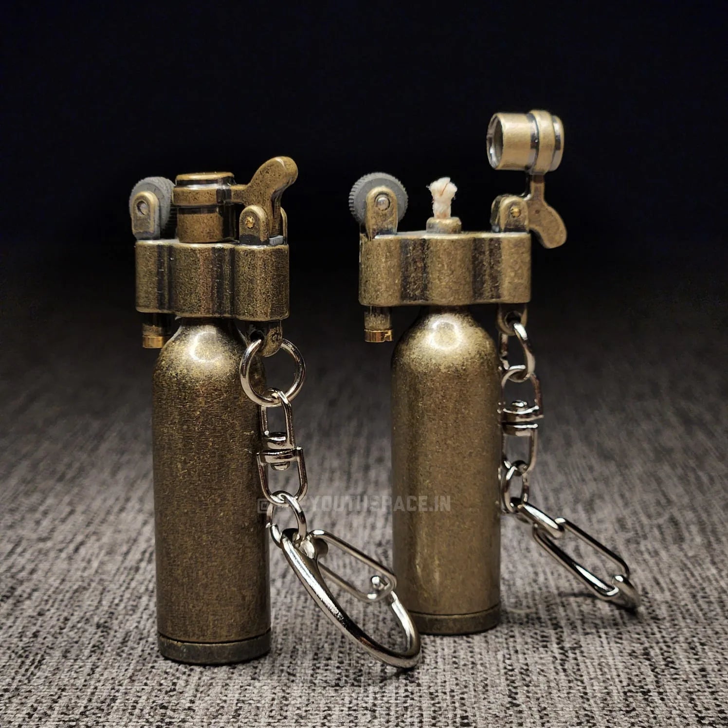 Vintage Cylinder Tank Lighter