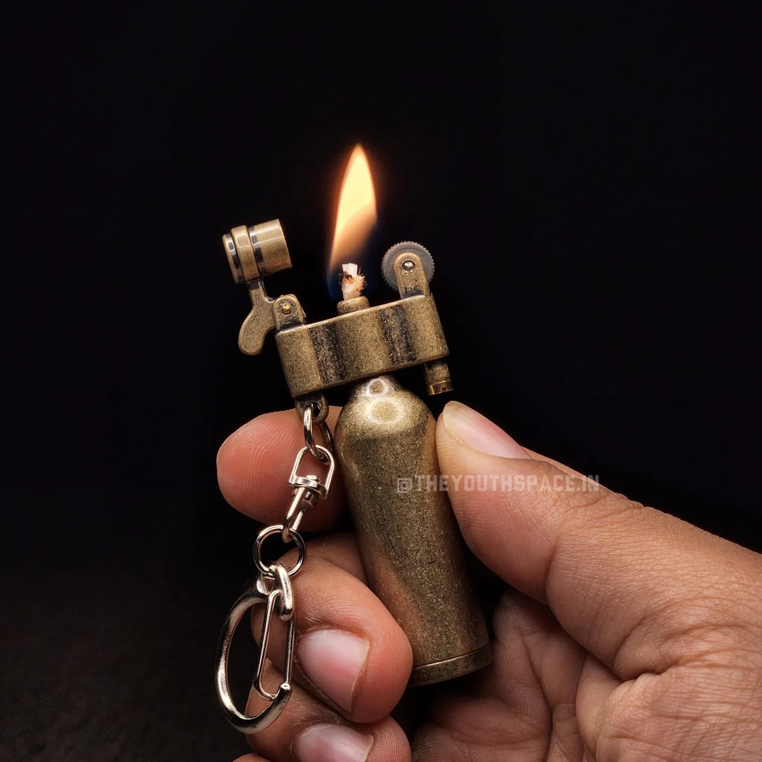 Vintage Cylinder Tank Lighter