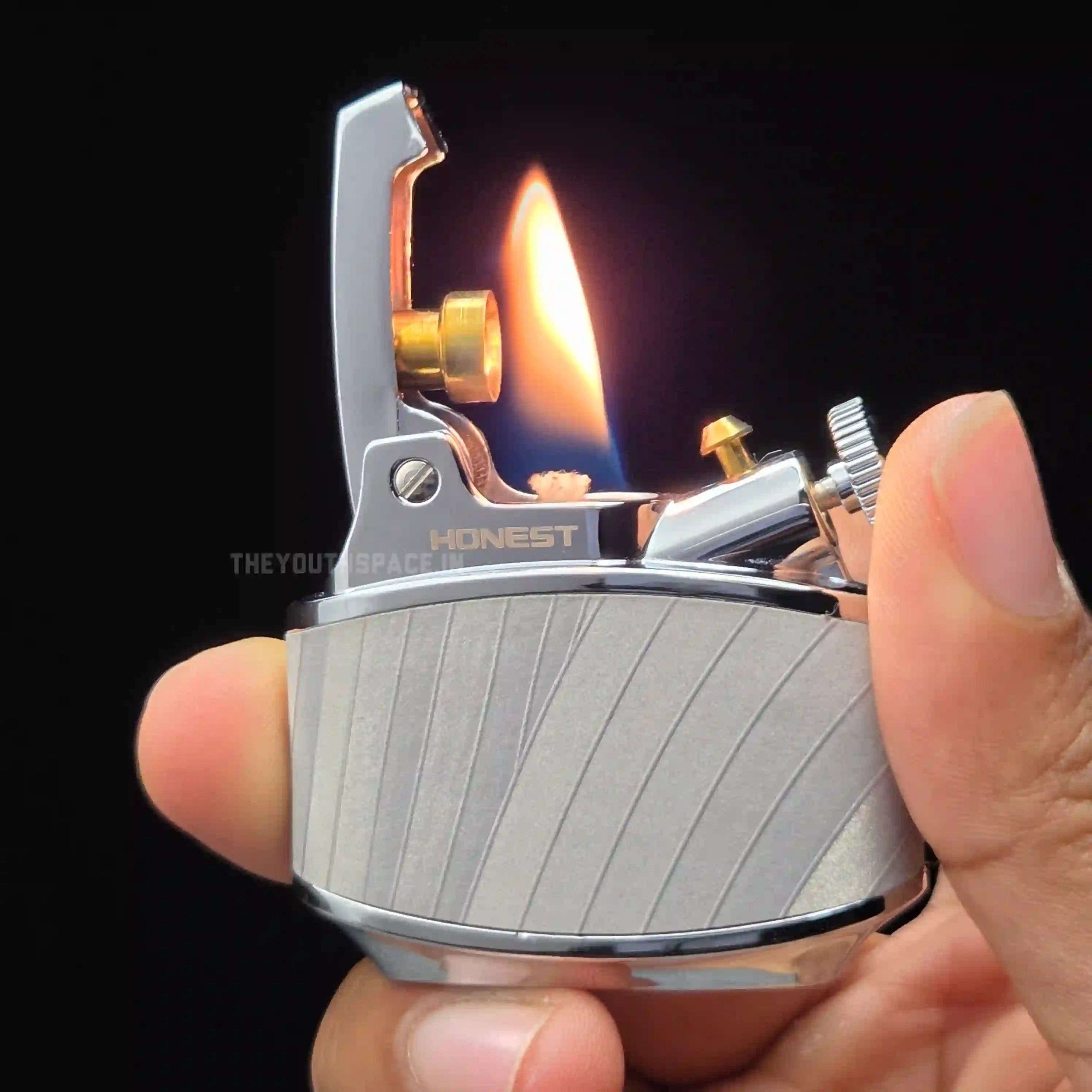 HONEST Golden Sturgeon Series Kerosene Lighter