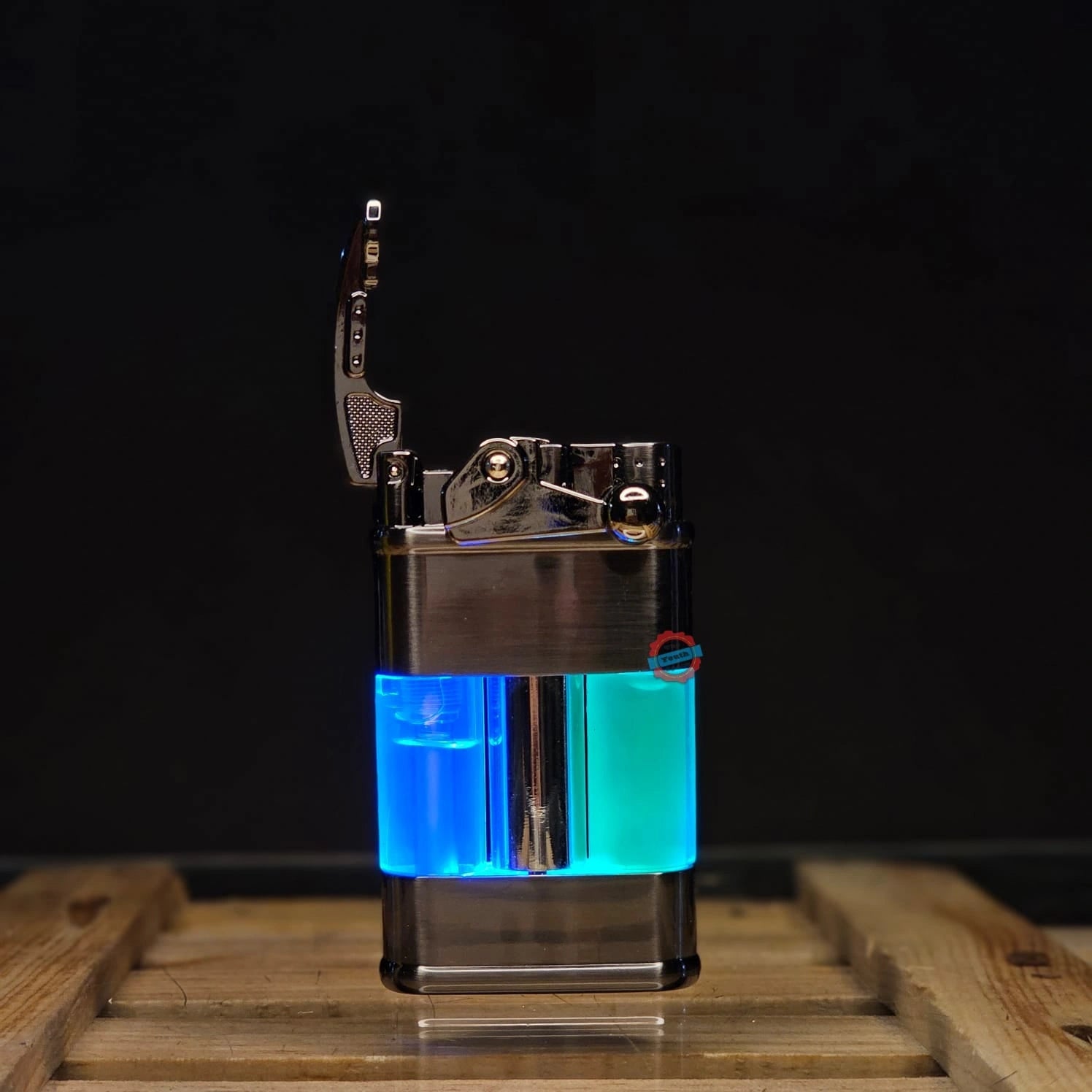 Green Flame Jet Ignition Lighter (Metallic)