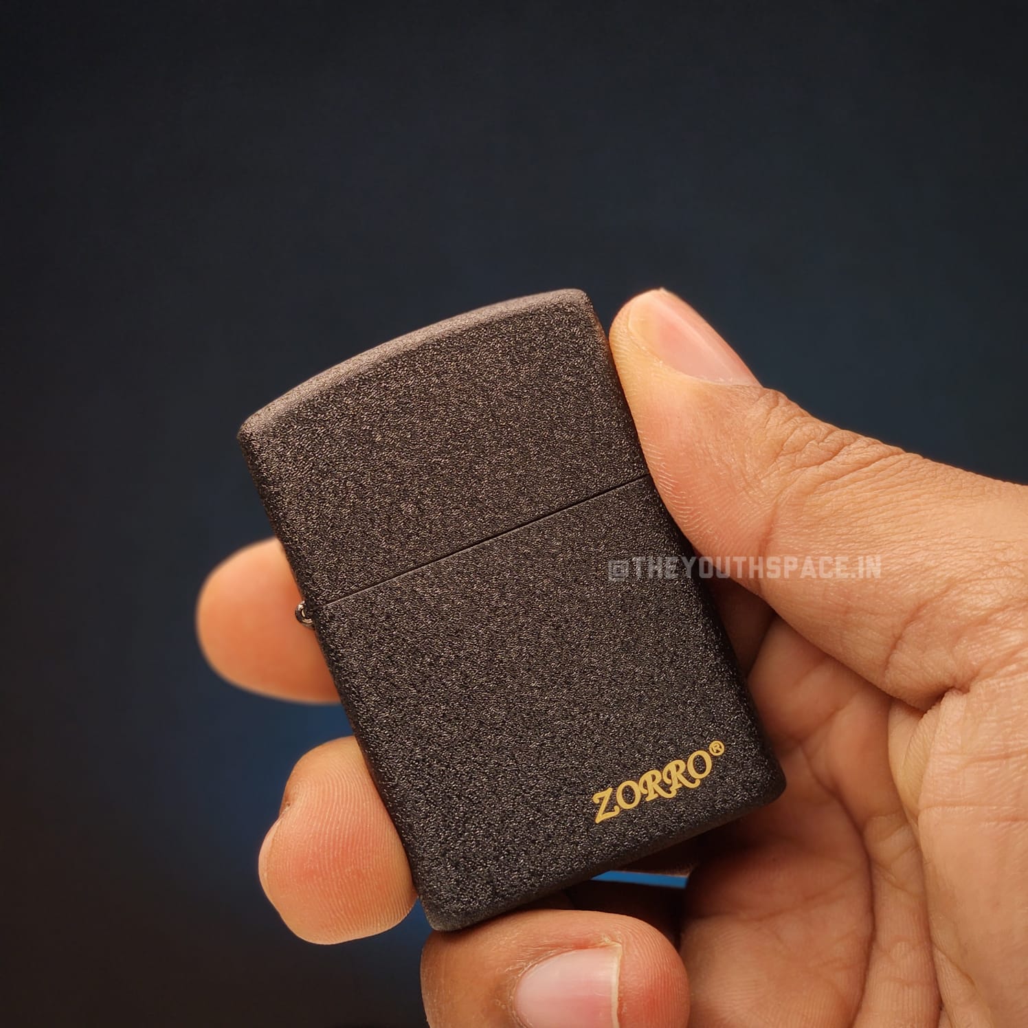 ZORRO Ultimate Justice Brass Matte Black Lighter 22HK