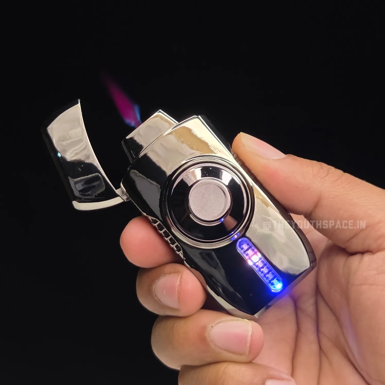 Neon Vortex Pro Led Spinner Lighter (Rechargeable)