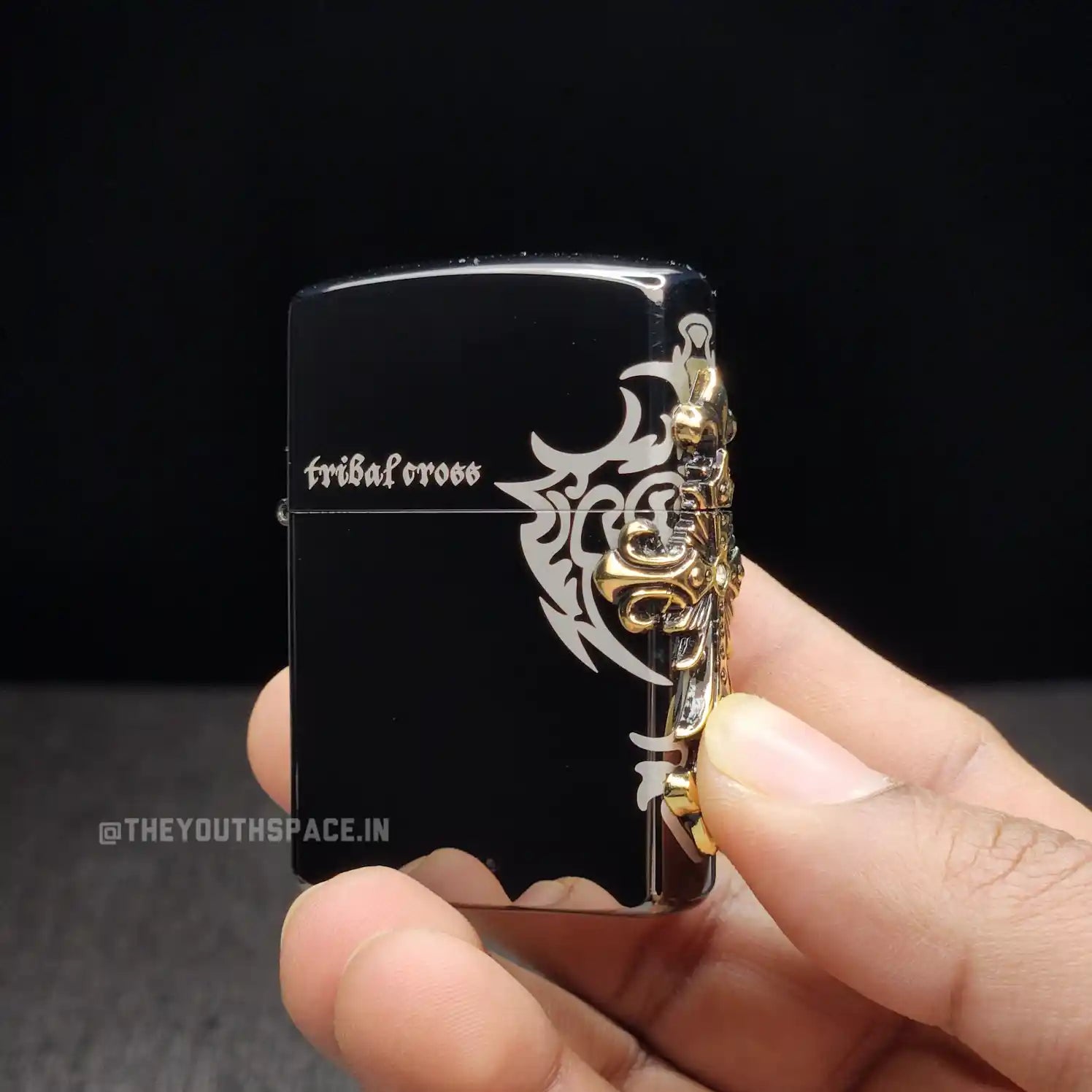 Zorro Ultimate Justice Brass Tribal Cross Lighter 2025