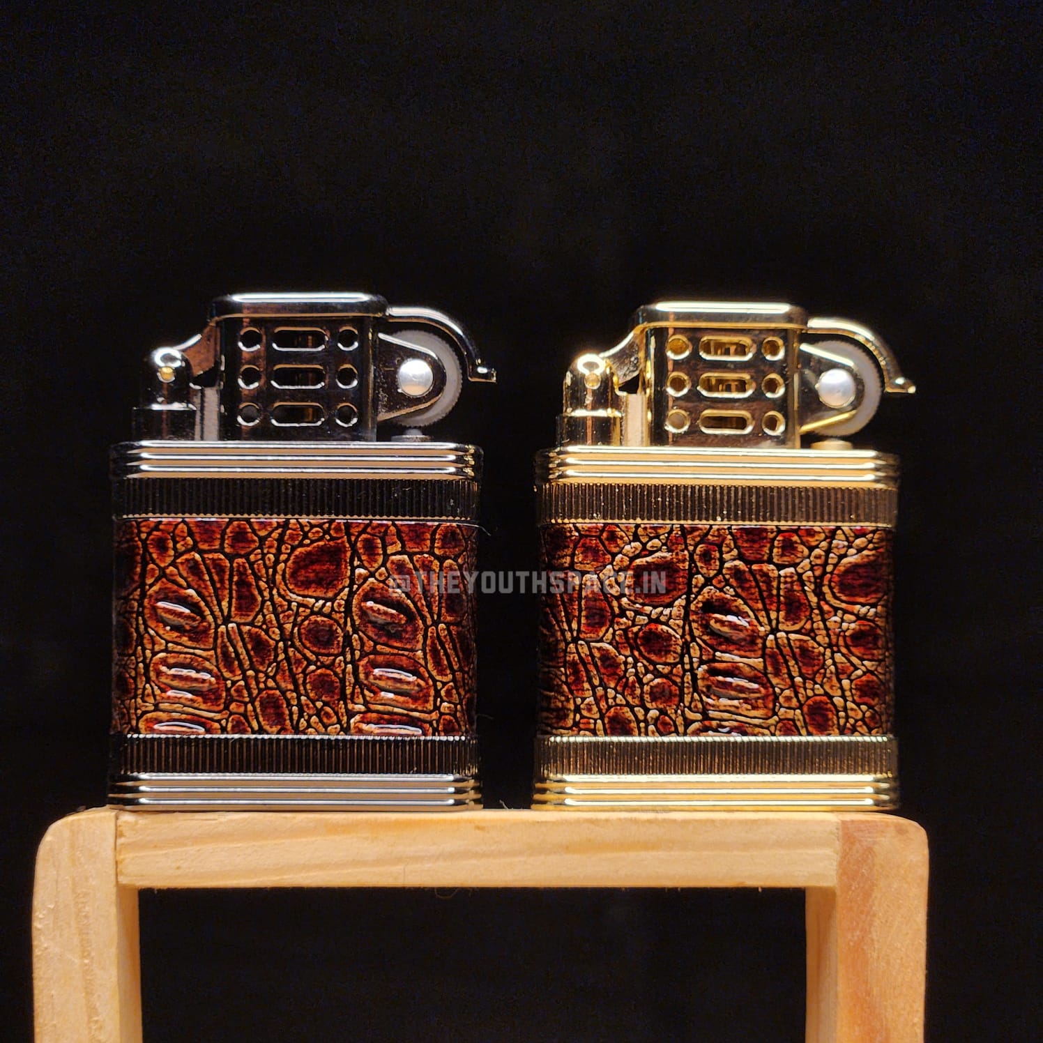 Leather finish lighter