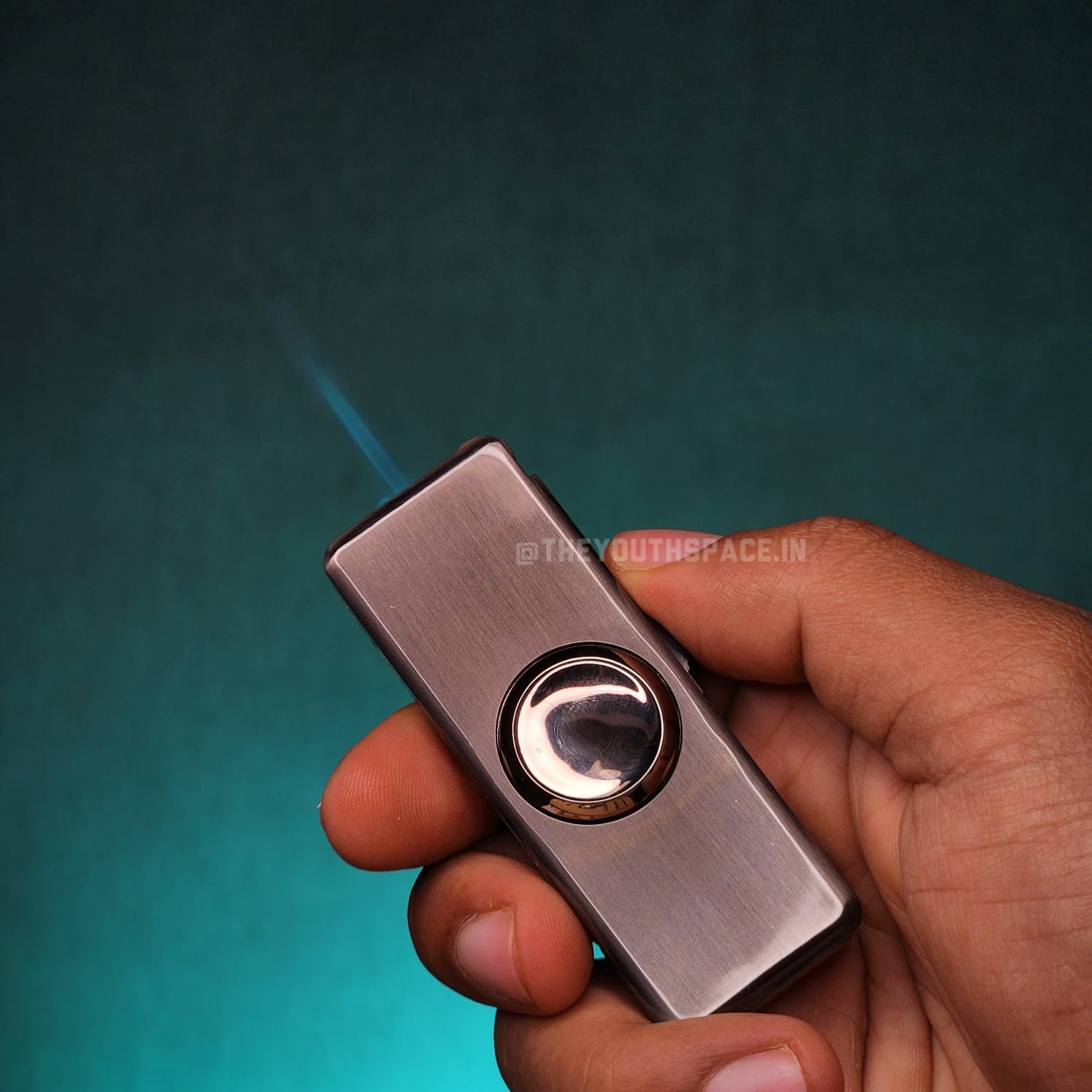 Fidget Spinner Jet Flame Lighter (Metallic)
