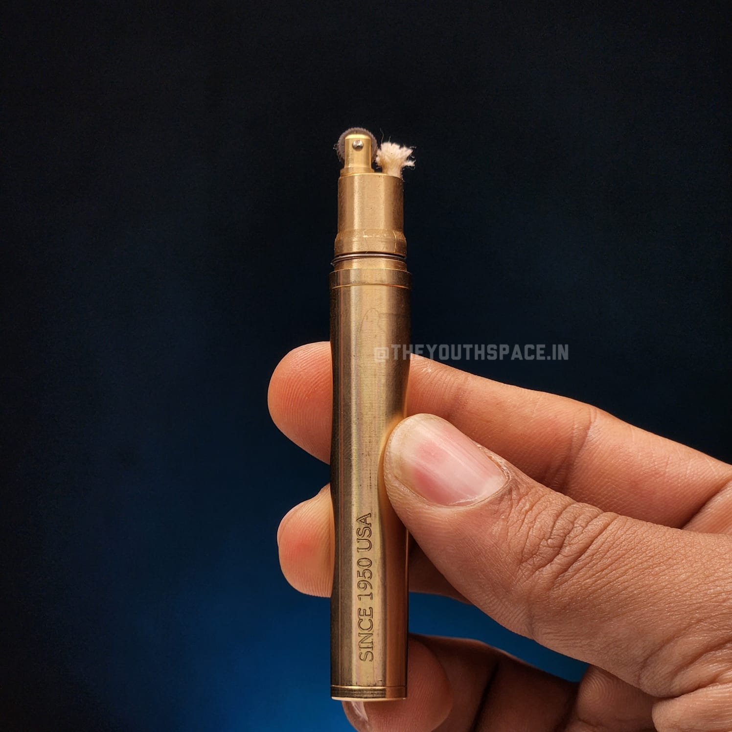 Pure Brass Pen Style Lighter
