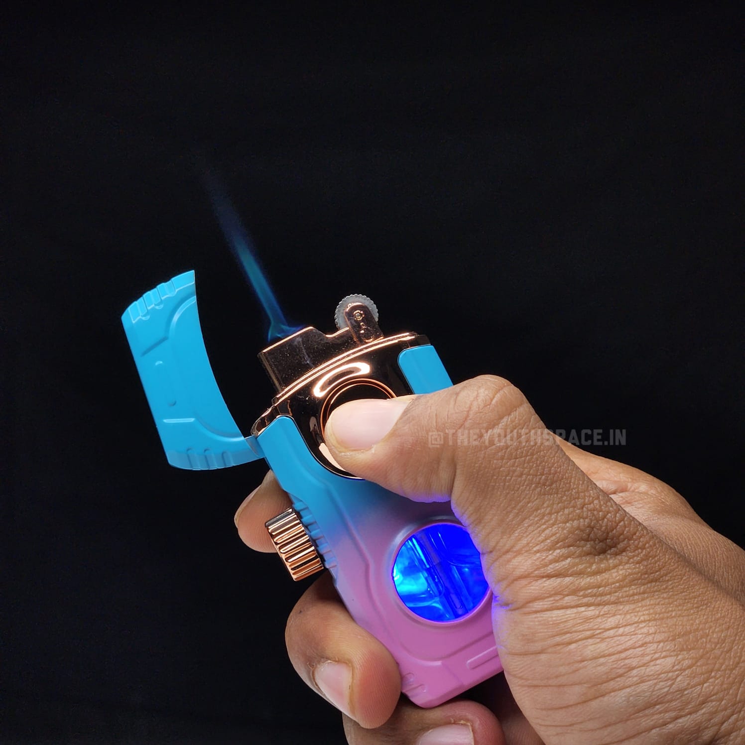 Premium Spinner Flame Shift Tank Lighter