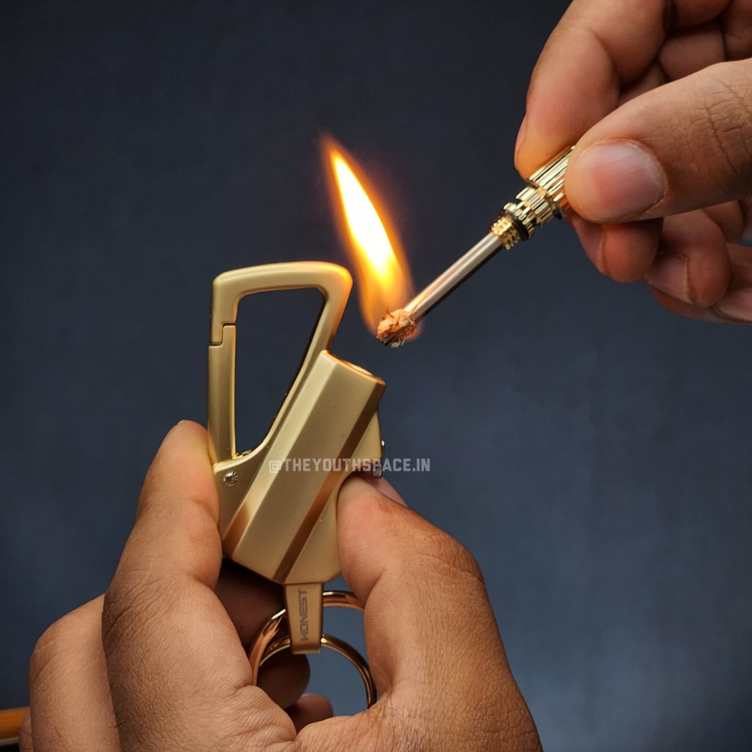 Metallic Flint Stick Lighter