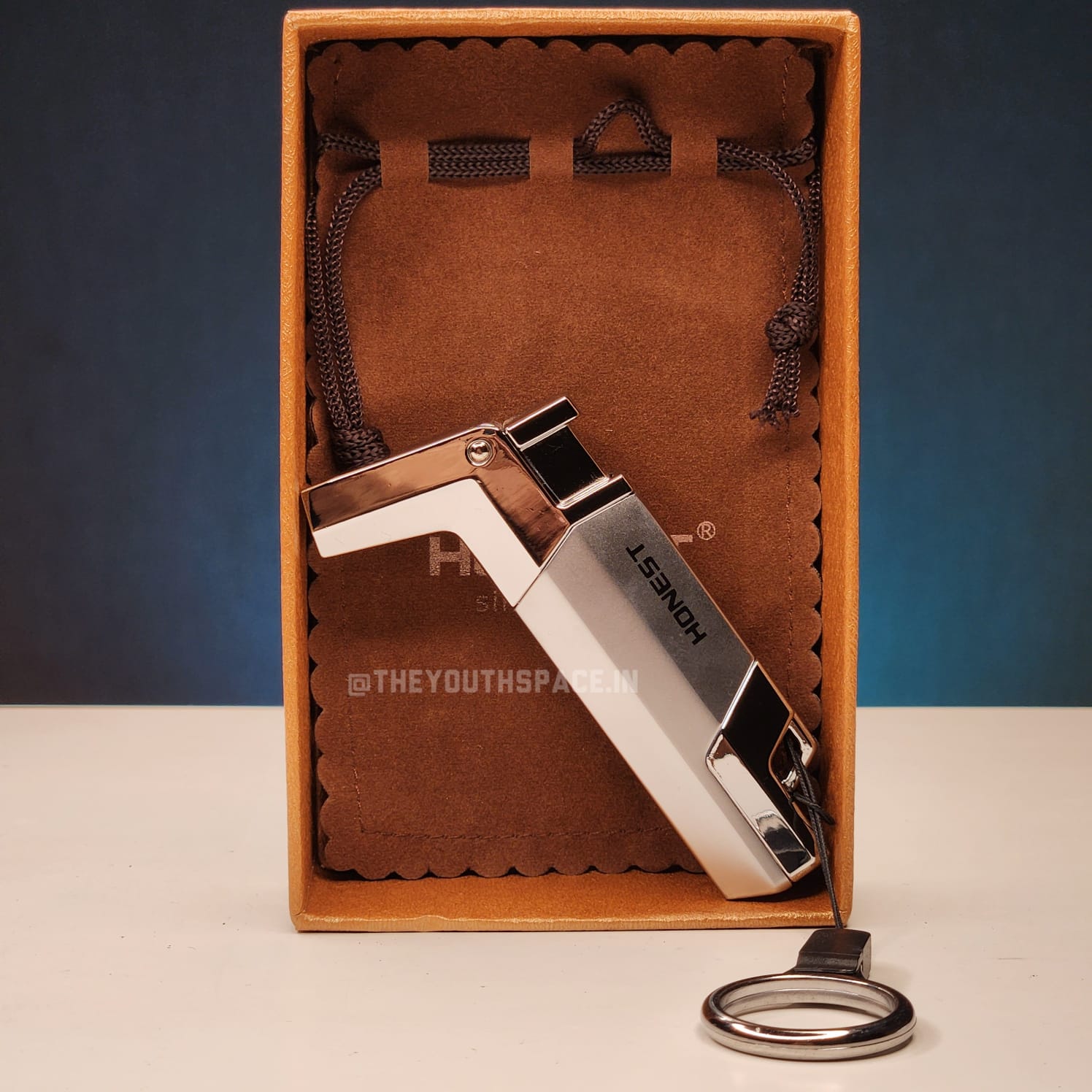 Edge Flame Torch Jet Lighter (Metallic)