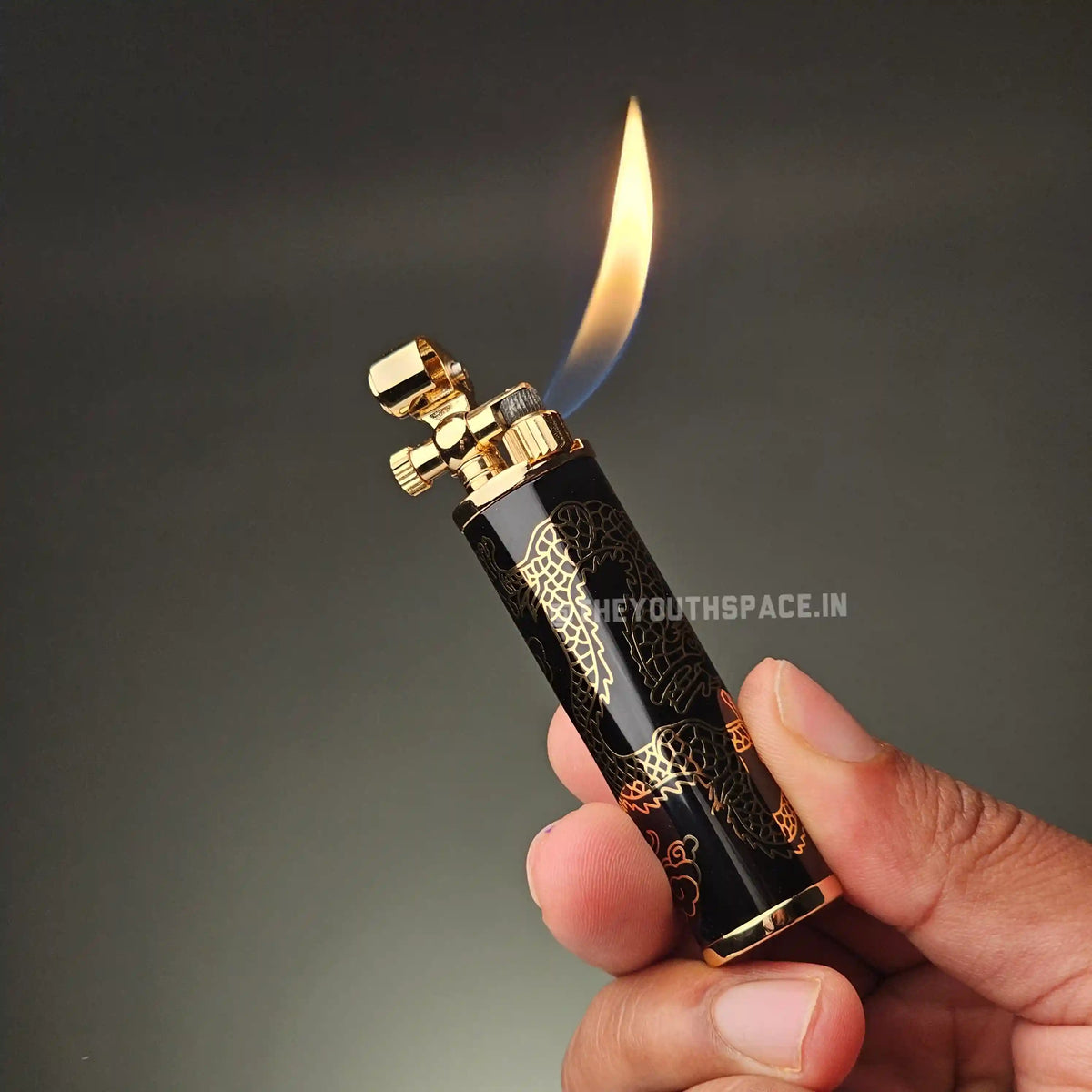 Premium stylish dragon metal lighter