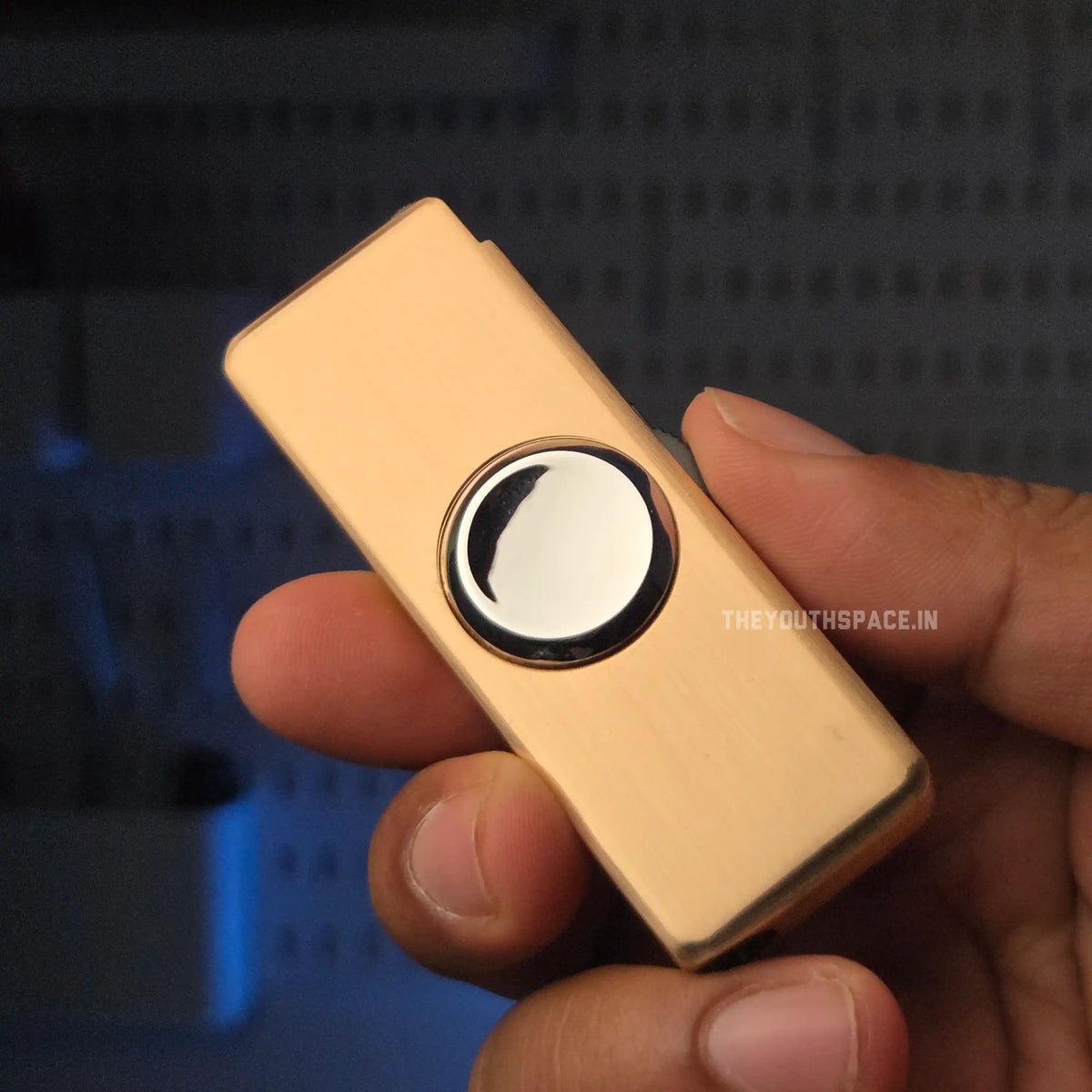 Fidget Spinner Jet Flame Lighter (Metallic)