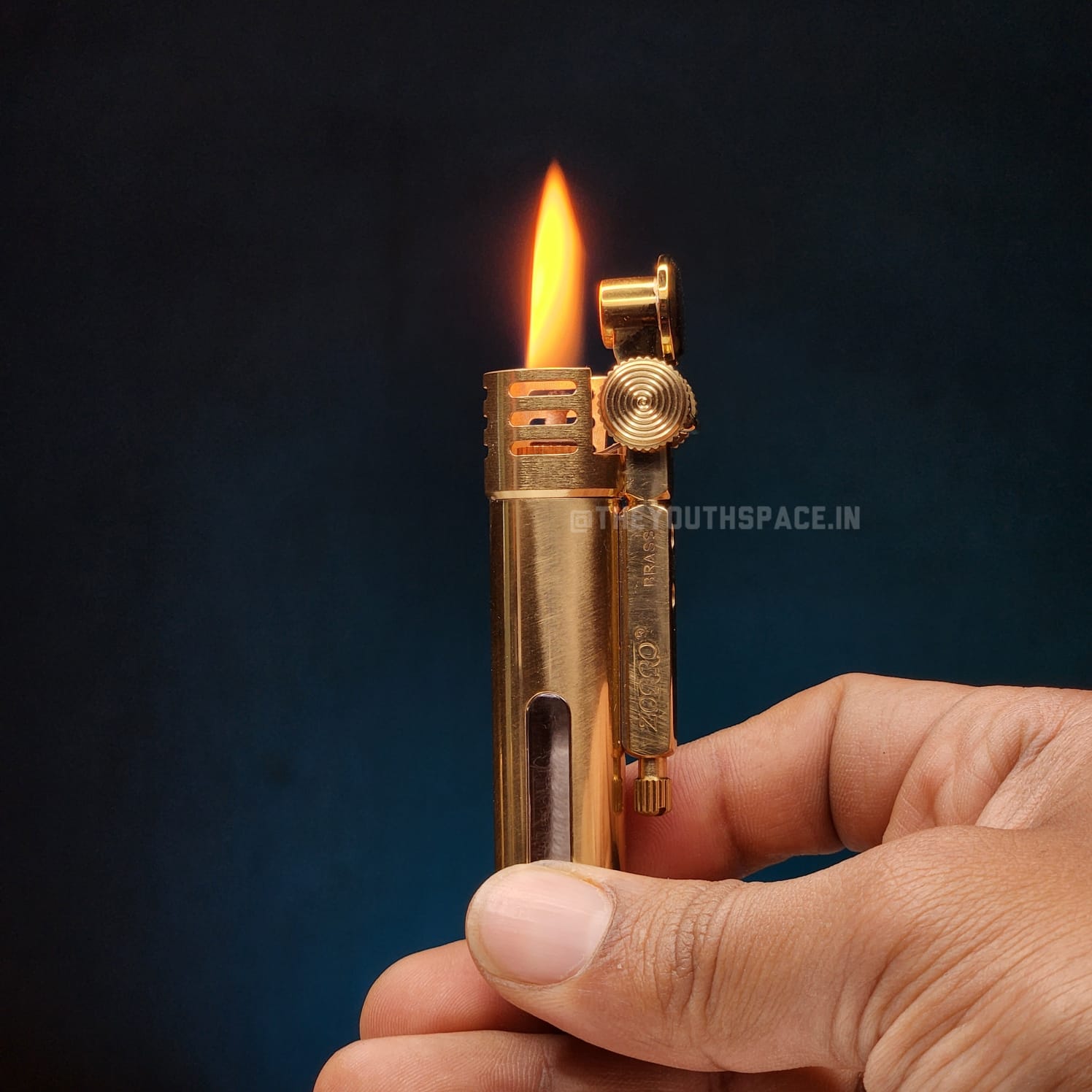Zorro Siphon 556 Brass Retro Kerosene Lighter