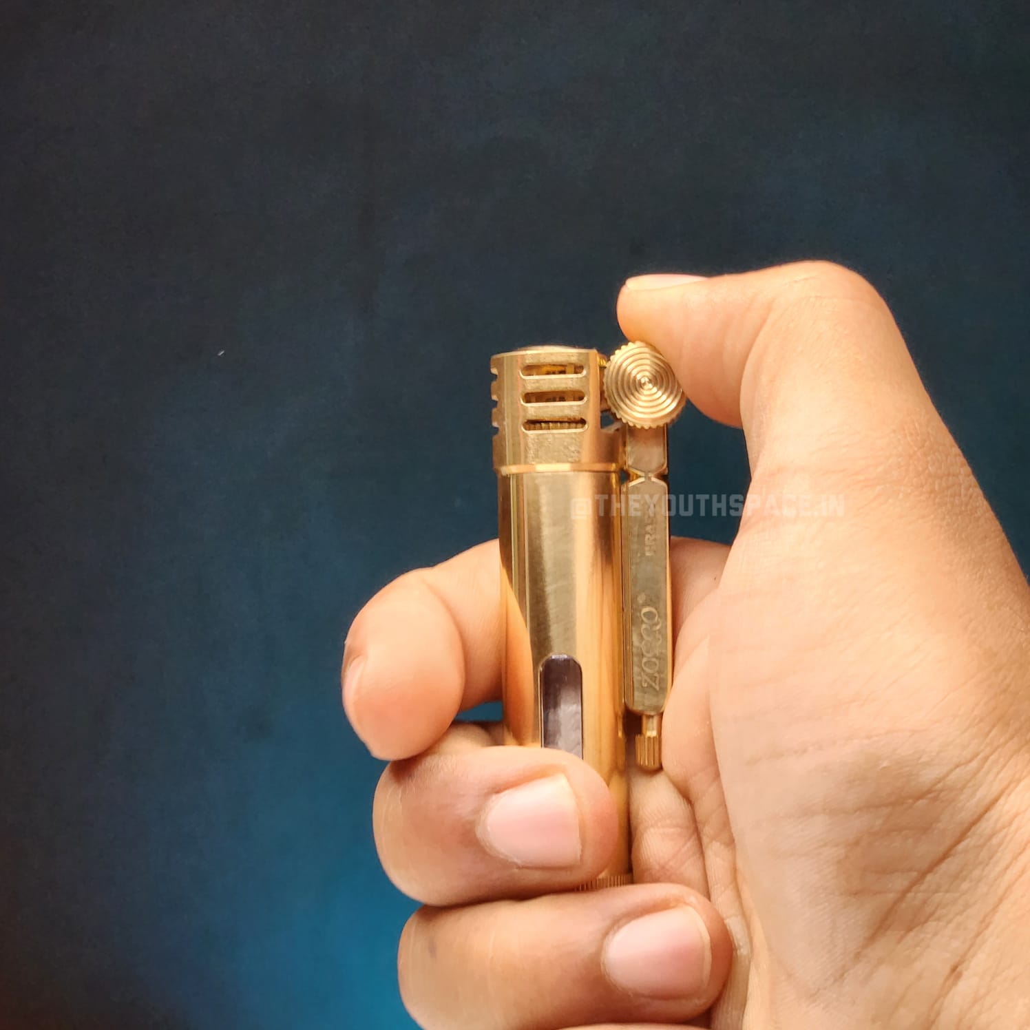 Zorro Siphon 556 Brass Retro Kerosene Lighter