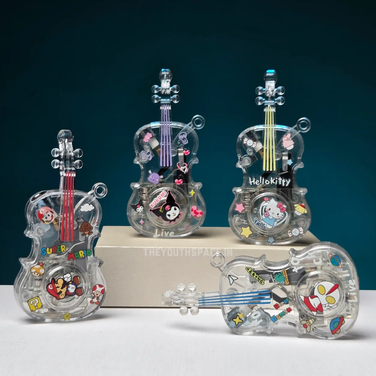 Sparkle Guitar Spinner Jet Lighter