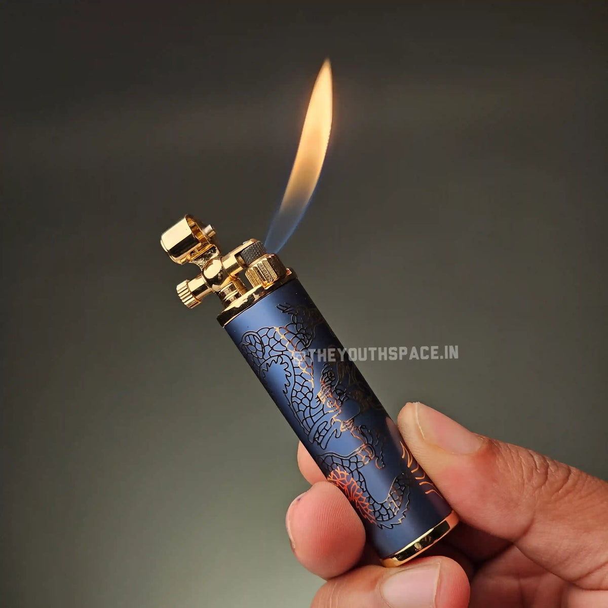 Premium stylish dragon metal lighter