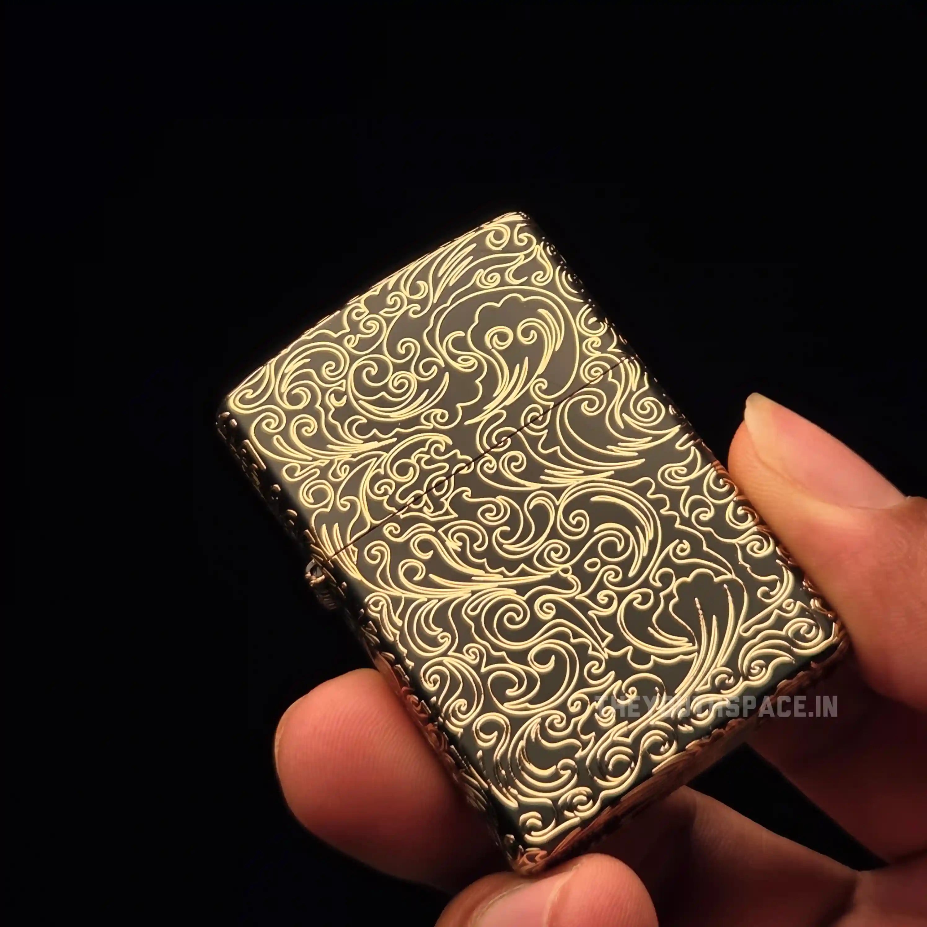Zorro Limit Class Brass 2nd Generation Gold Detailing Lighter