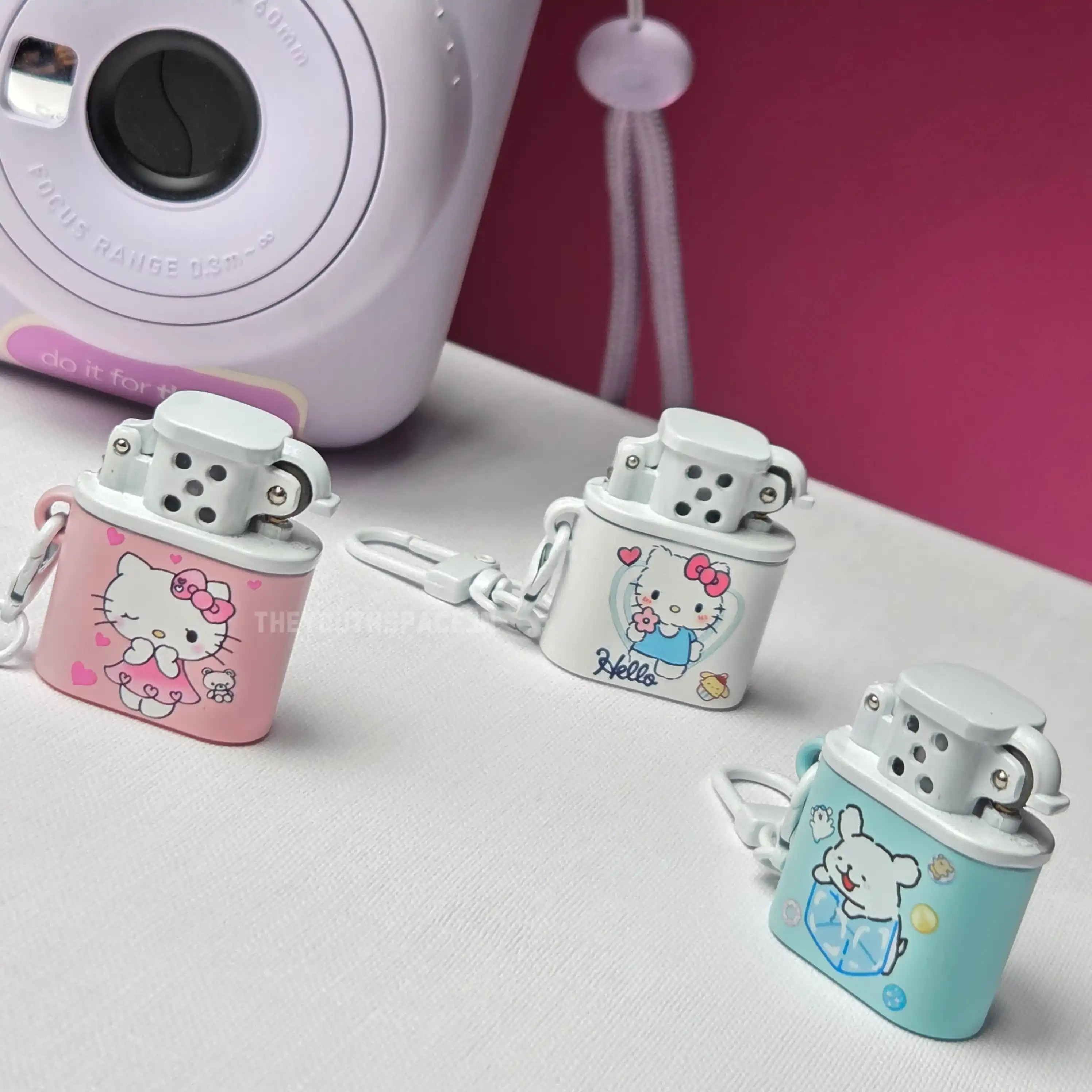 Cute Kitty Mini Keychain Lighter