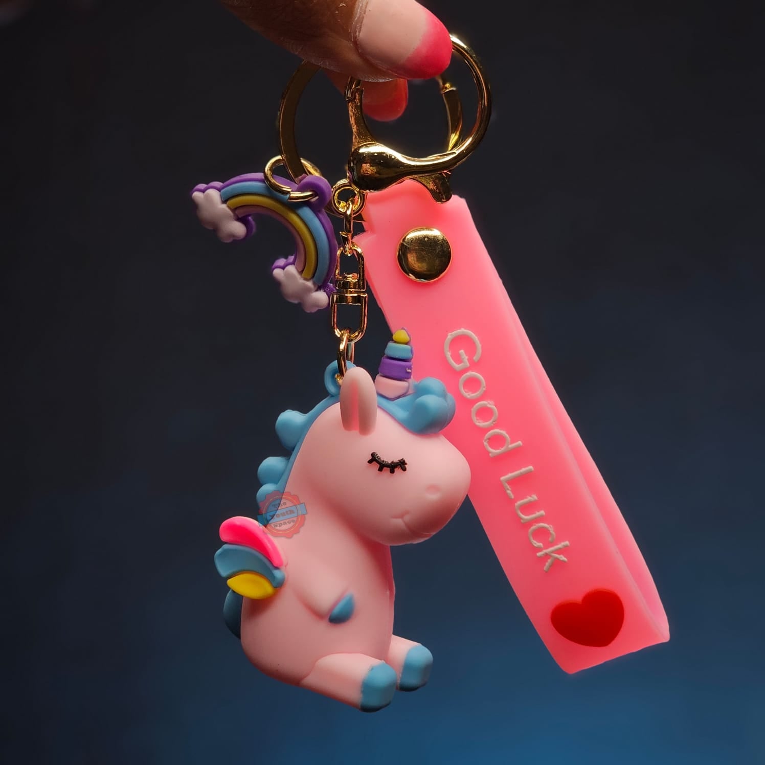 Unicorn Silicone keychain (code 1)