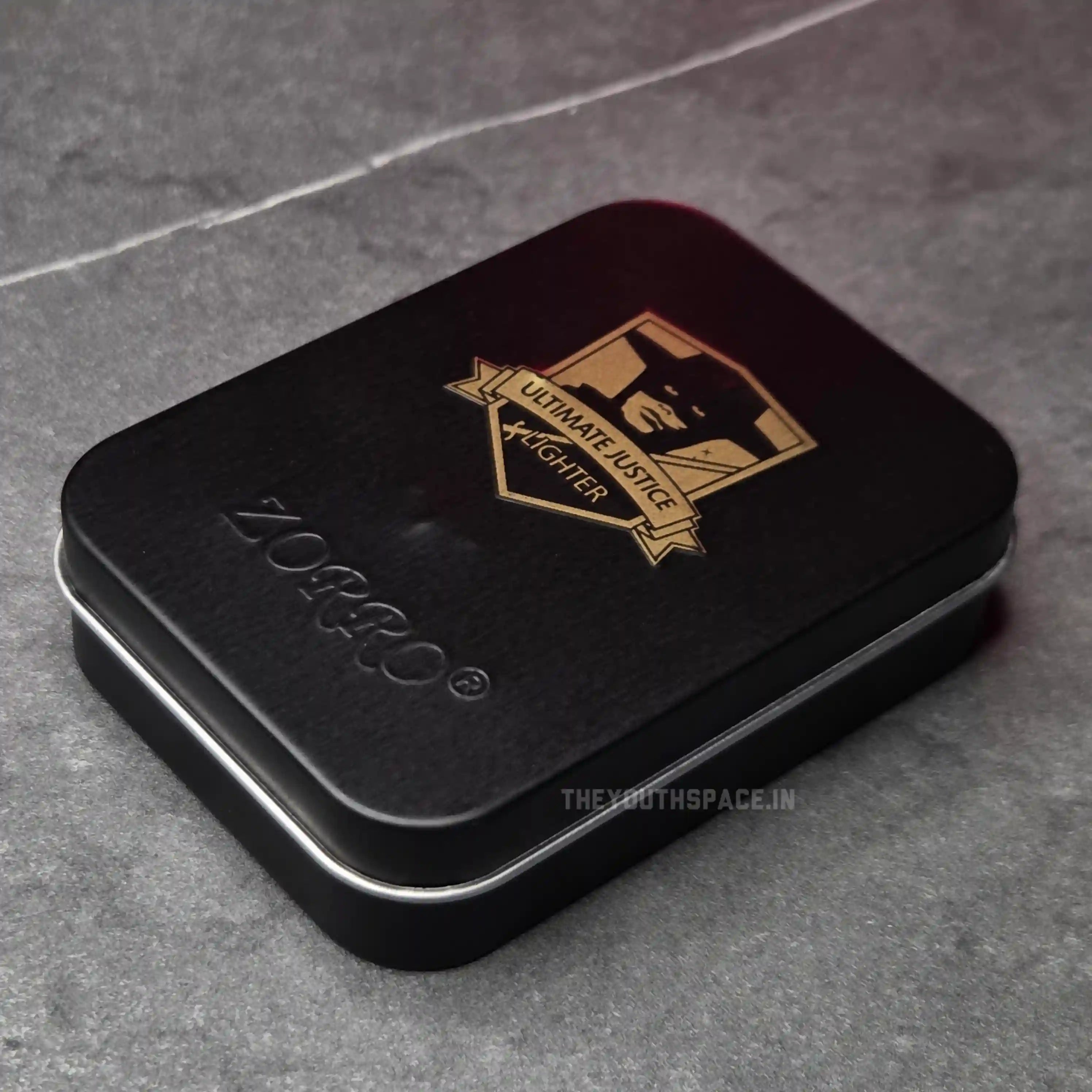 Zorro Ultimate Justice Brass Tribal Cross Lighter 2026