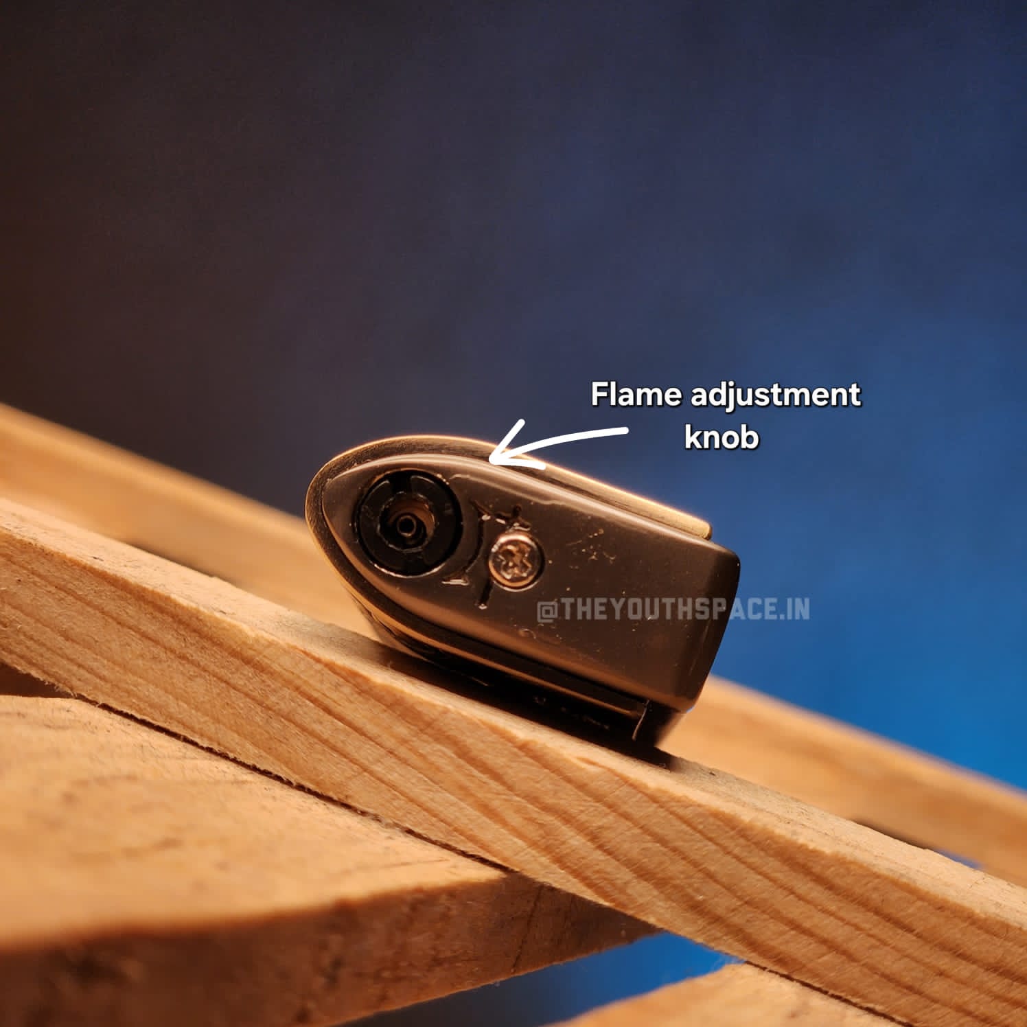 Carvaan Flame Jet Lighter(Metallic)