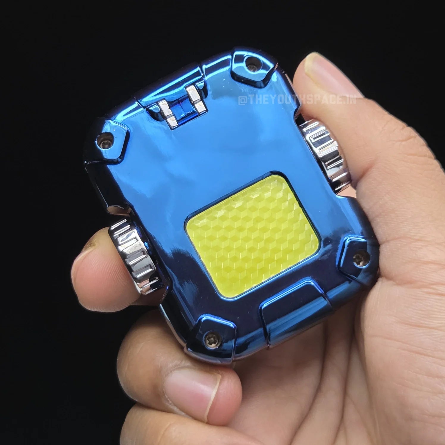 Double Arc Gyro Spinning Led USB rechargeable Lighter
