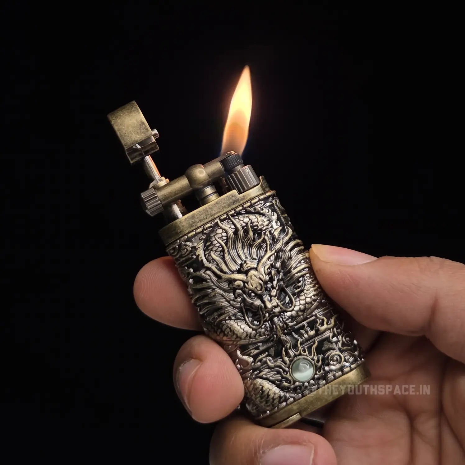 Premium Dragon Vintage lighter