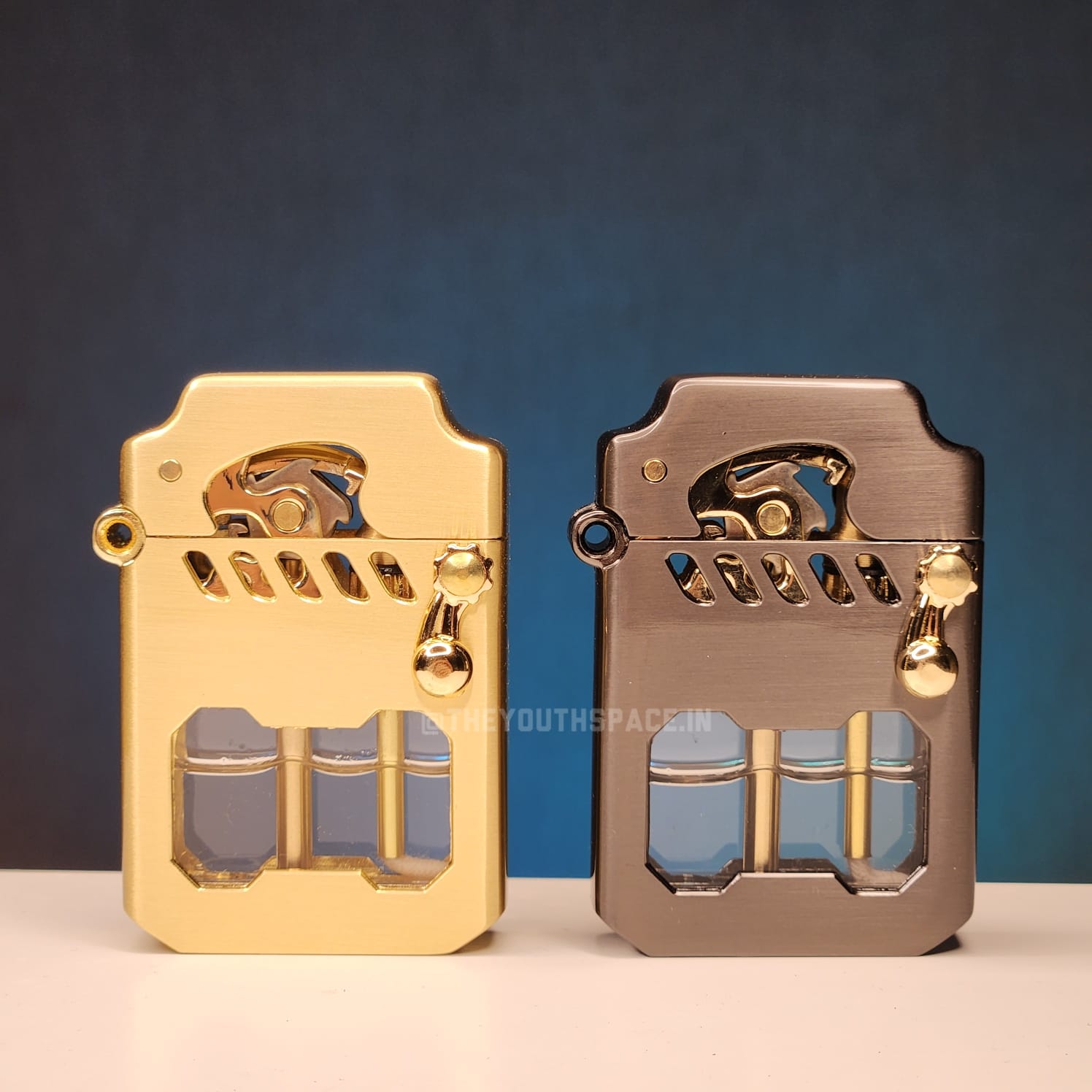 Original Zorro Mecha Transparent Fuel Tank Kerosene Lighter