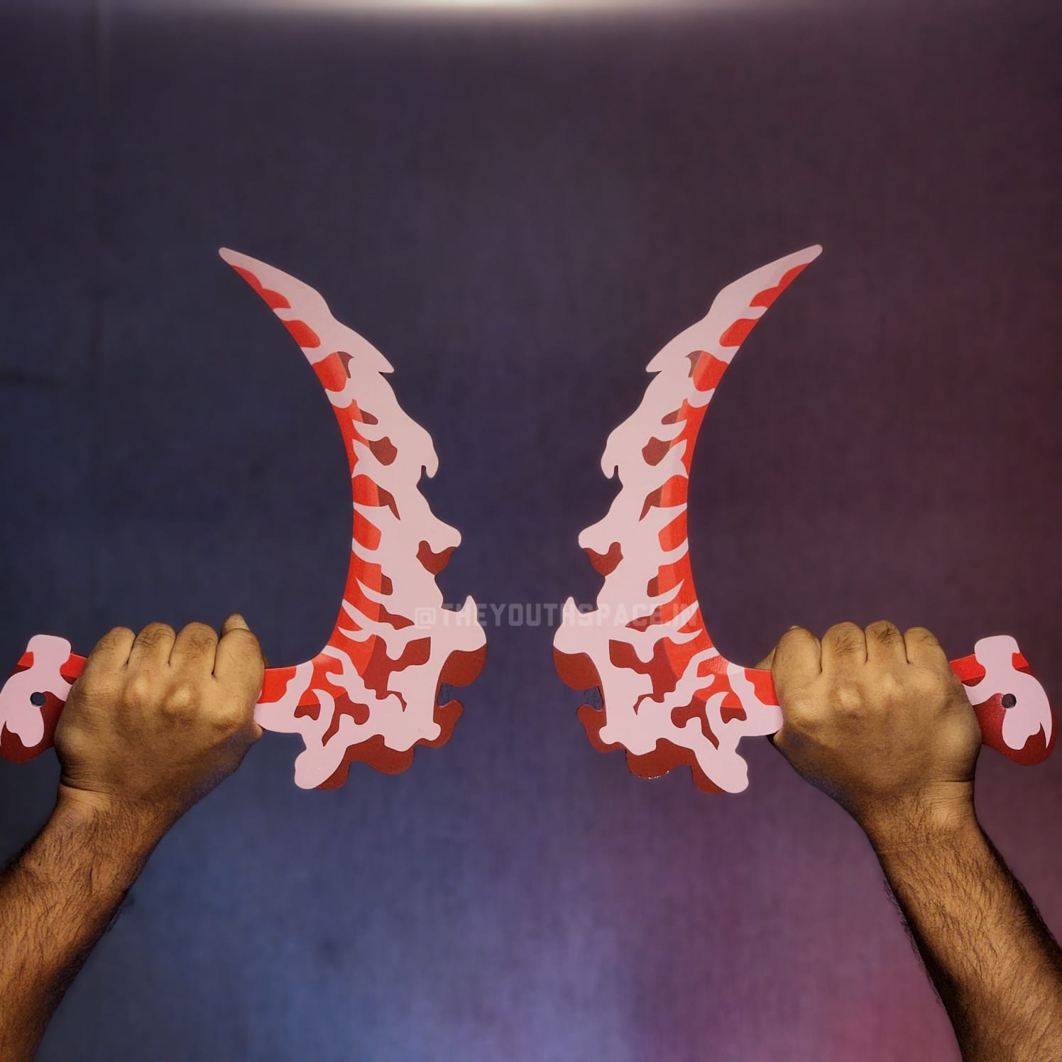 Gyutaro's Flesh Sickles Wooden