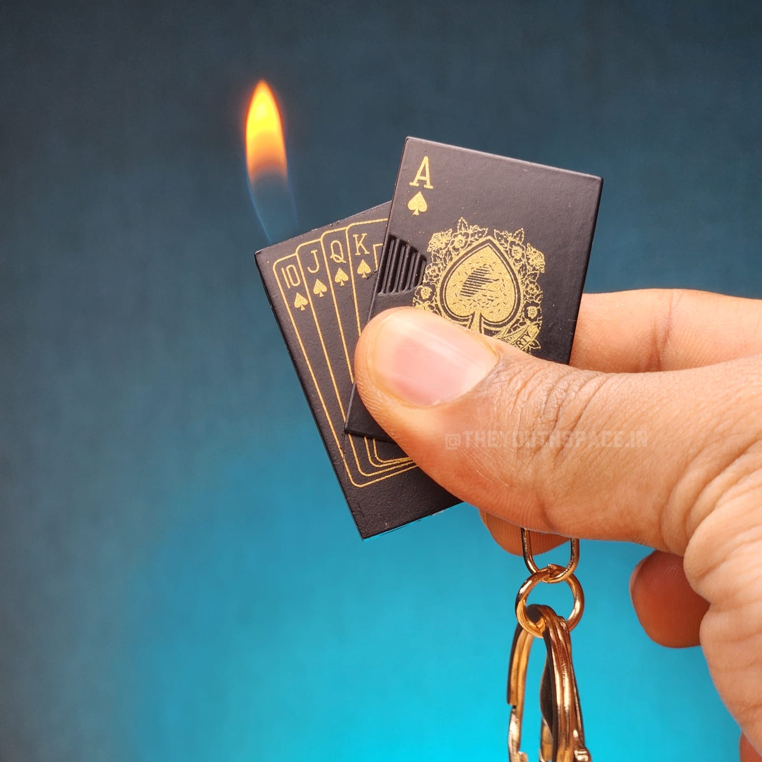 Ace Card Keychain Lighter