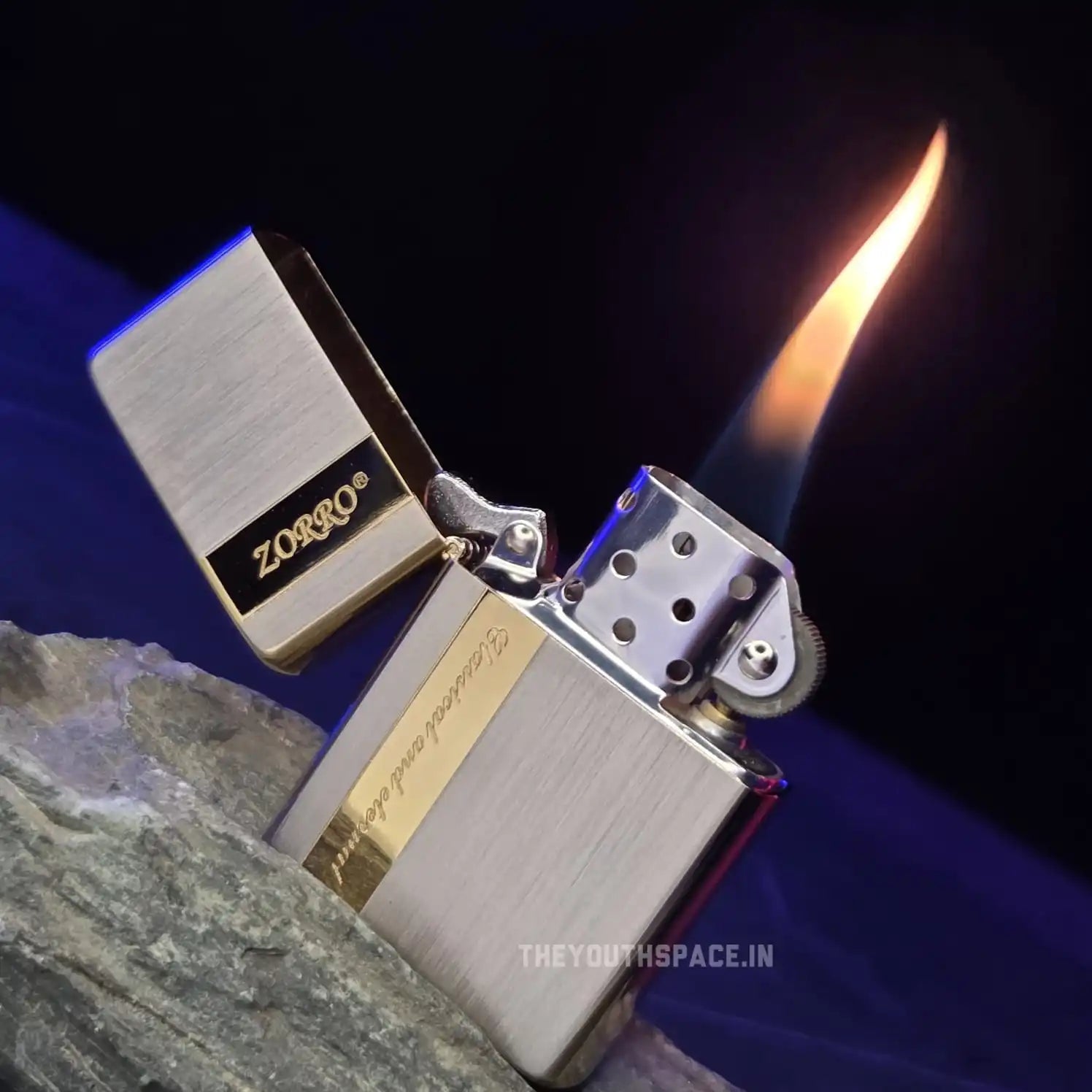 ZORRO ULTIMATE JUSTICE BRASS CLASSIC AND ETARNAL LIGHTER 23HK