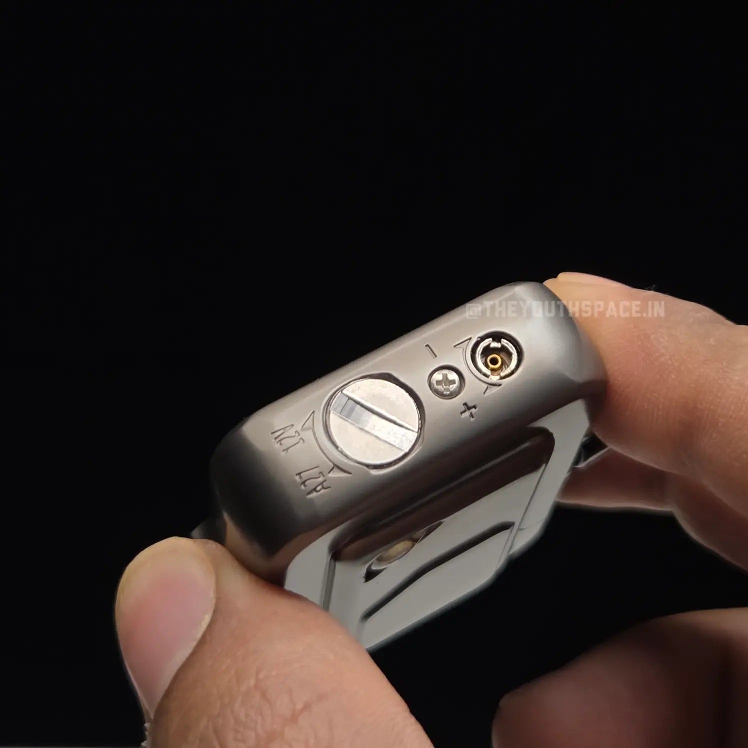 NOX Redline Spinner Red Flame Jet Lighter