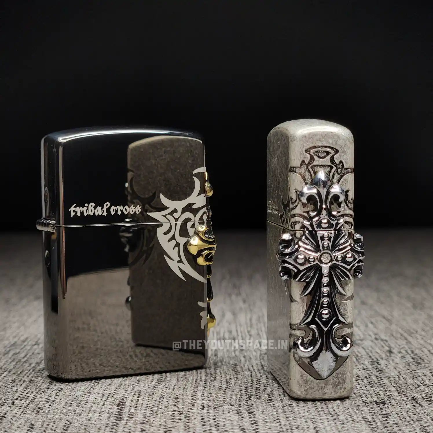 Zorro Ultimate Justice Brass Tribal Cross Lighter 2025