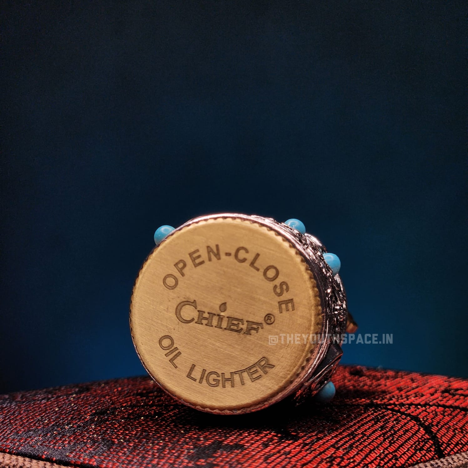 Chief Tibetan Vintage Kerosene Lighter (Brass)