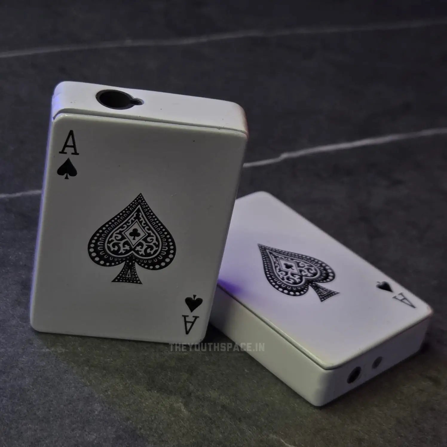 Spade Card Jet Lighter