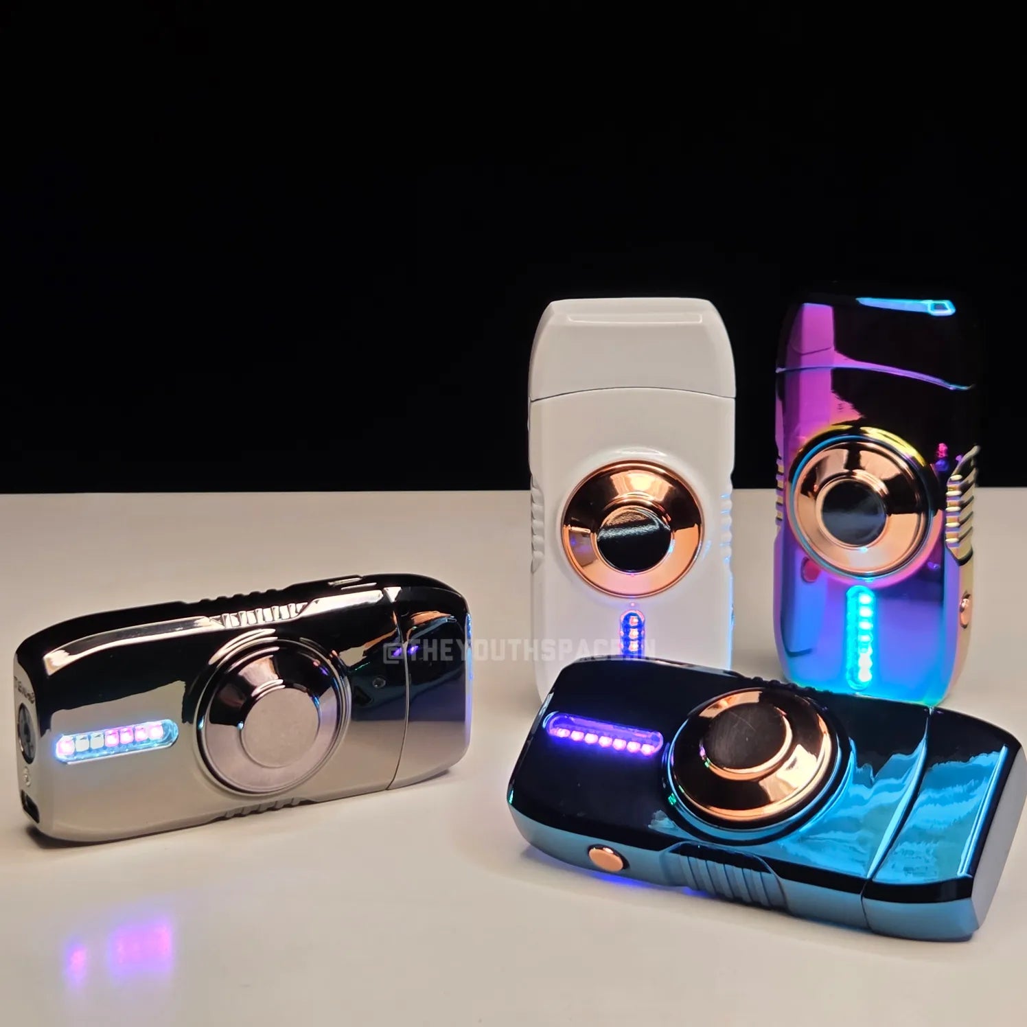 Neon Vortex Pro Led Spinner Lighter (Rechargeable)