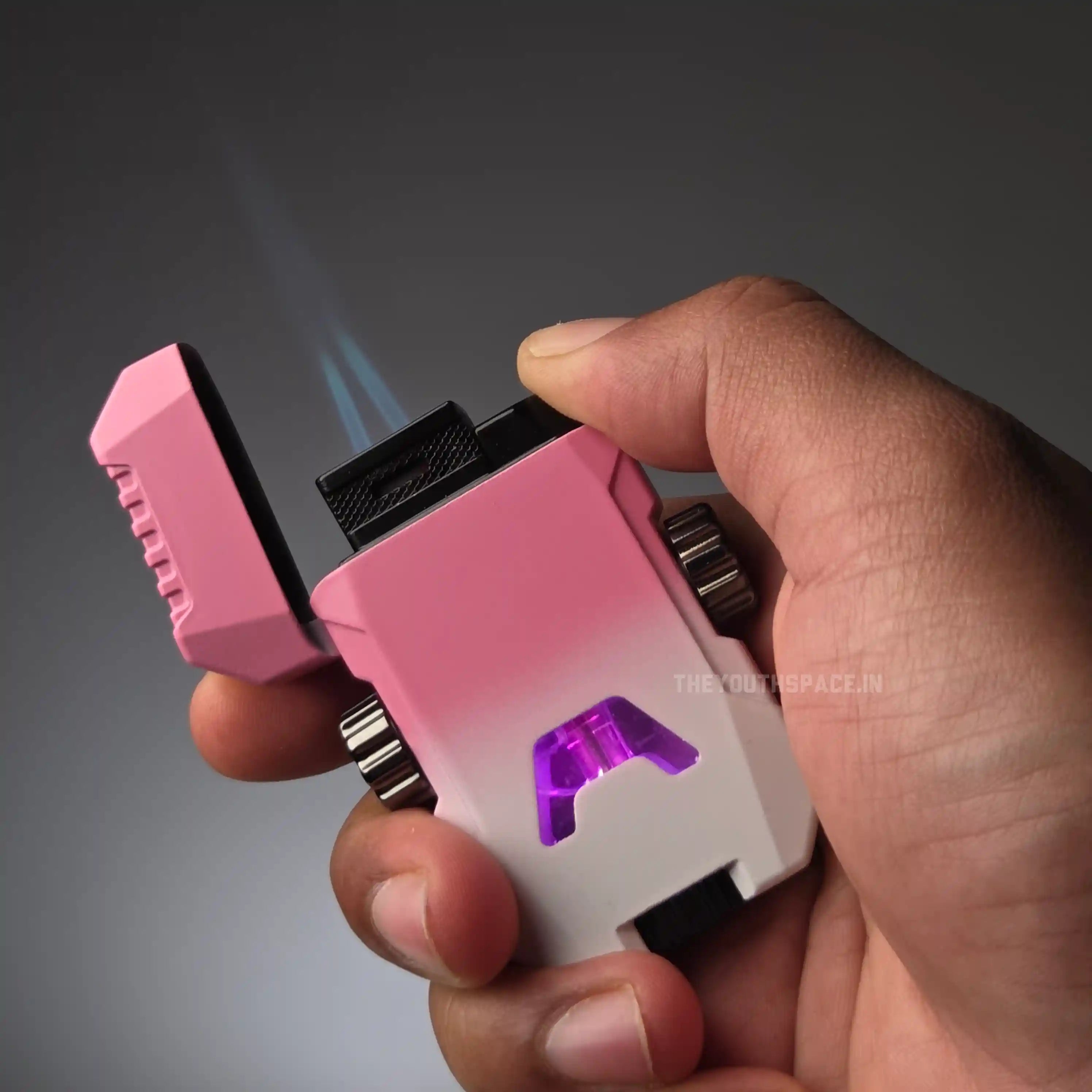 Lancia Dual Jet Gyro Spinner Lighter