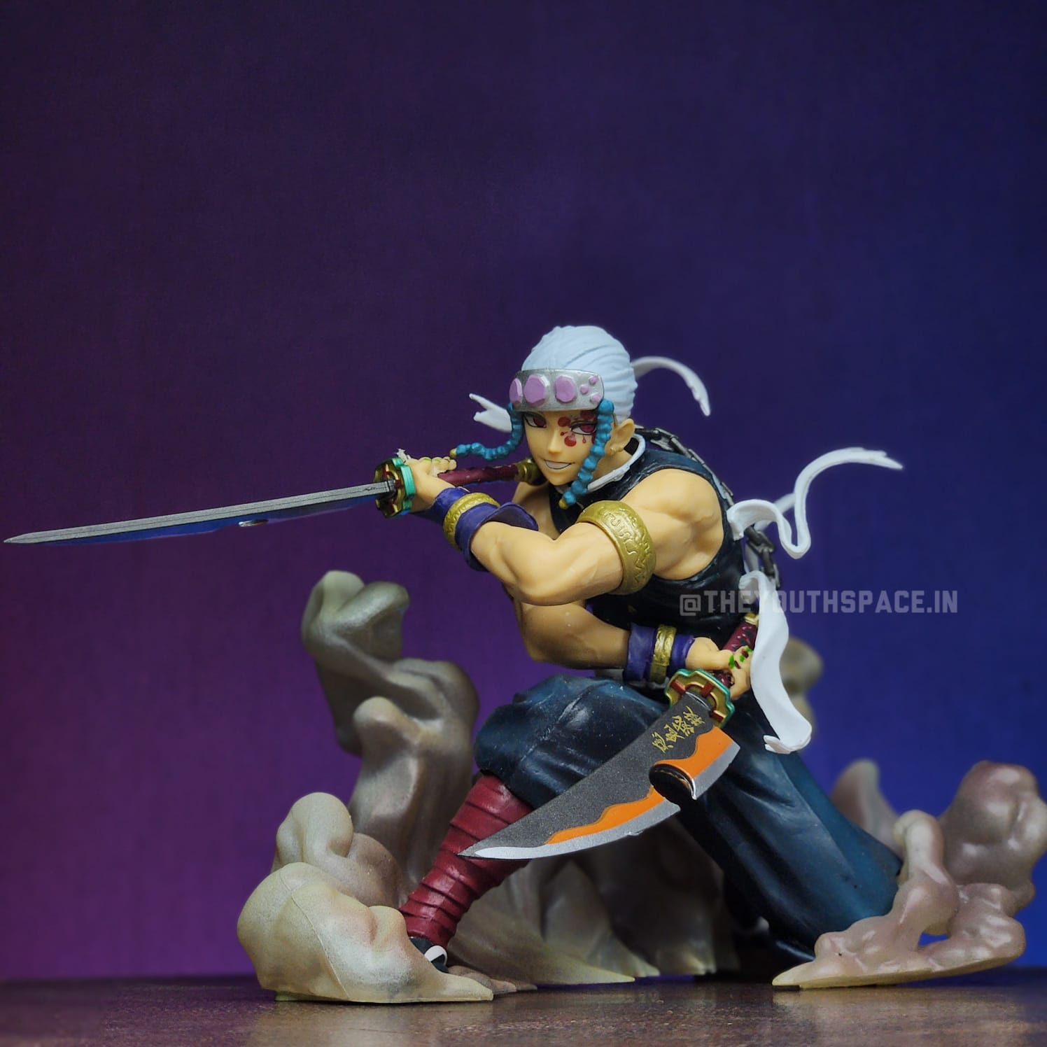 TENGEN UZUI ACTION FIGURE - DEMON SLAYER