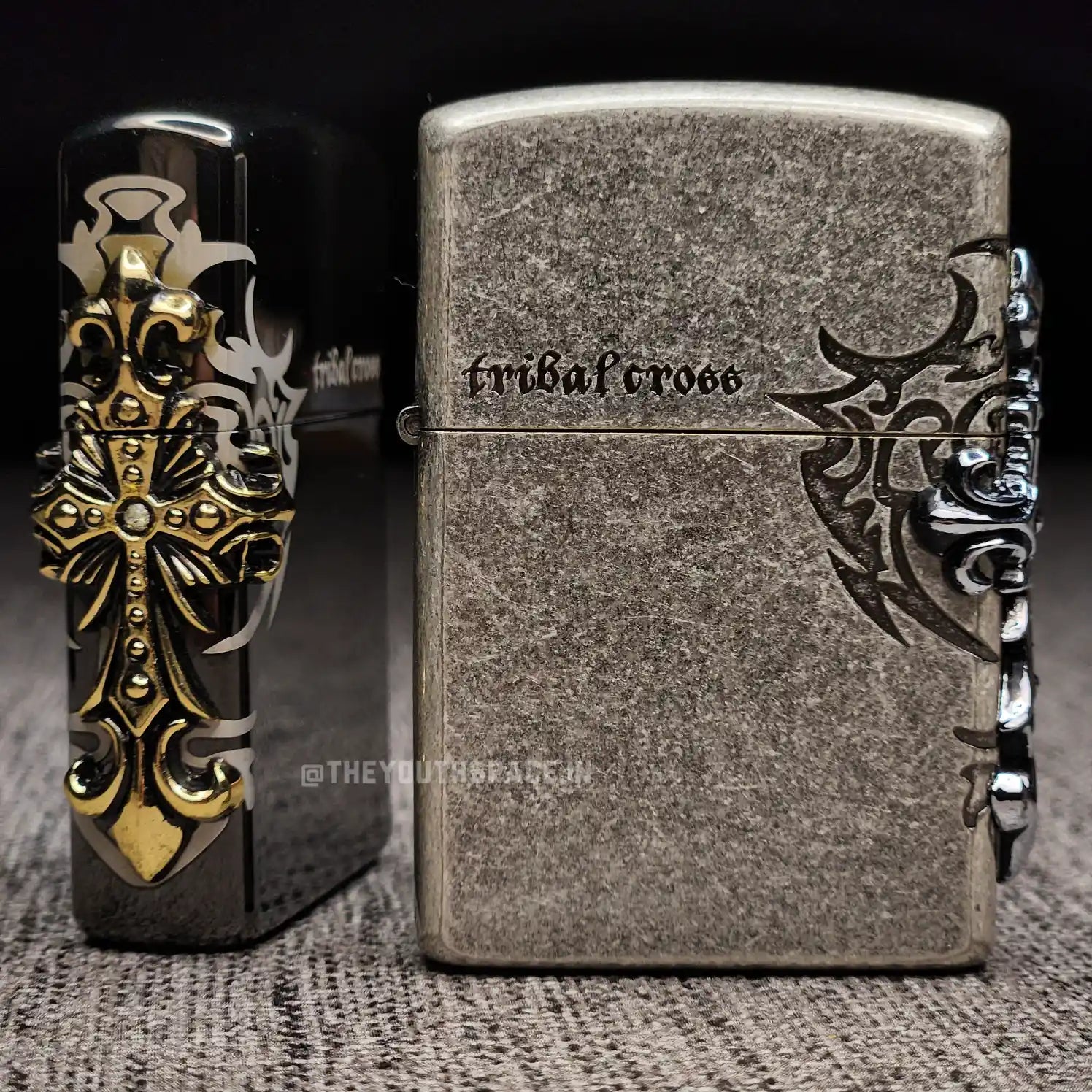 Zorro Ultimate Justice Brass Tribal Cross Lighter 2025