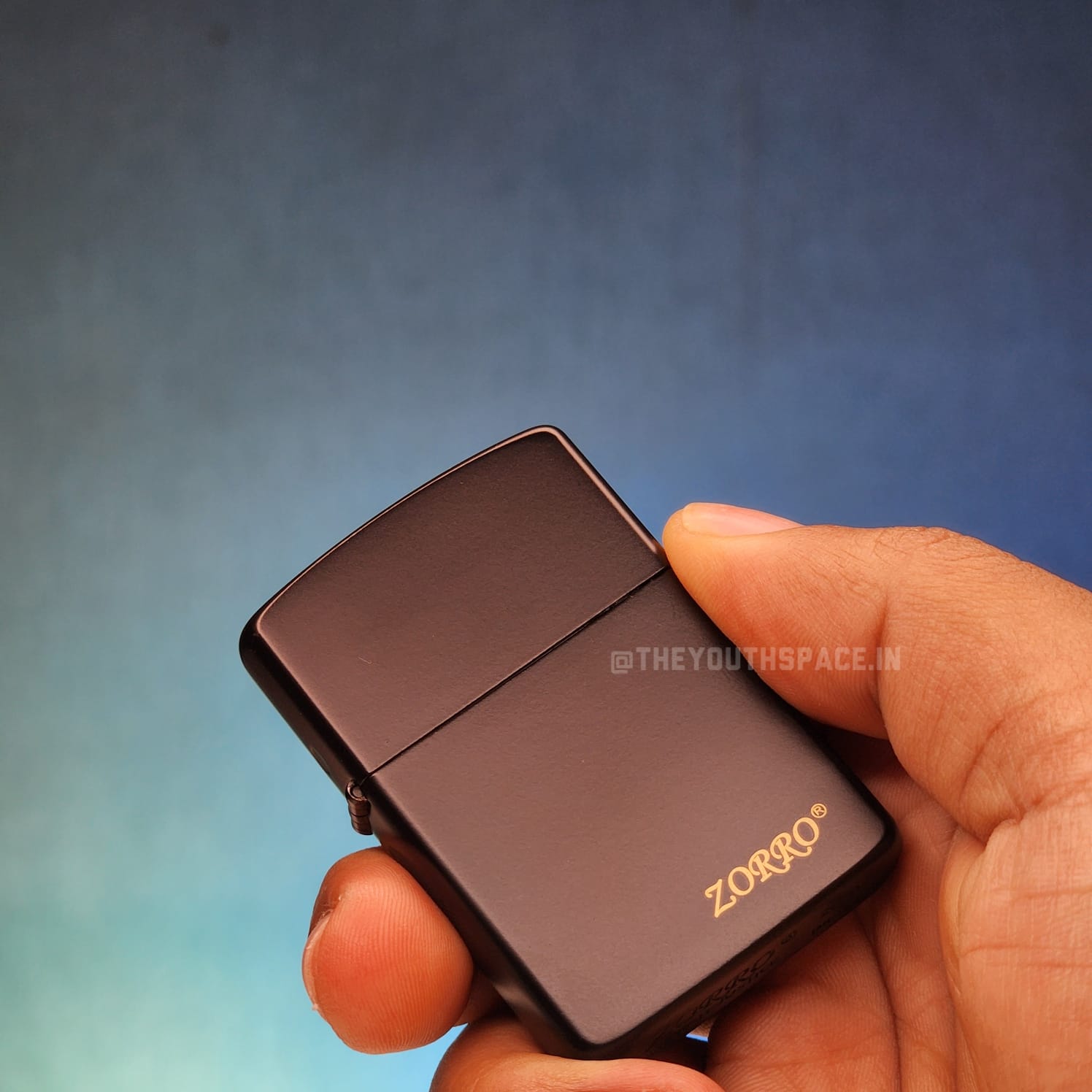 ZORRO ULTIMATE JUSTICE BRASS MATTE BLACK COLOR LIGHTER 23HK