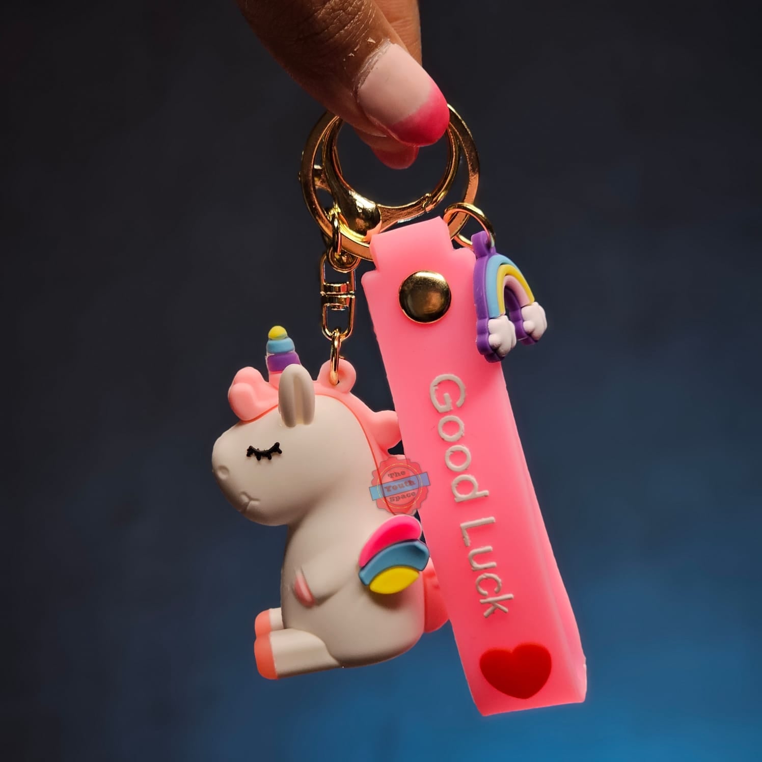 Unicorn Silicone keychain (code 1)