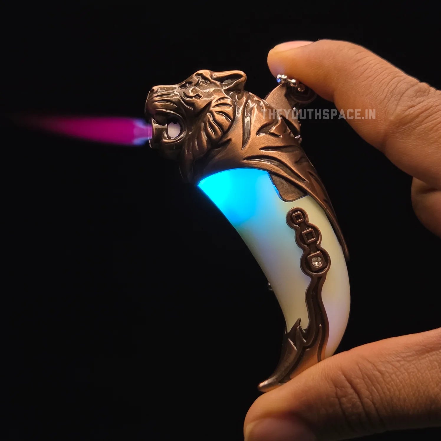 Tiger Claw Flame LED Jet Lighter