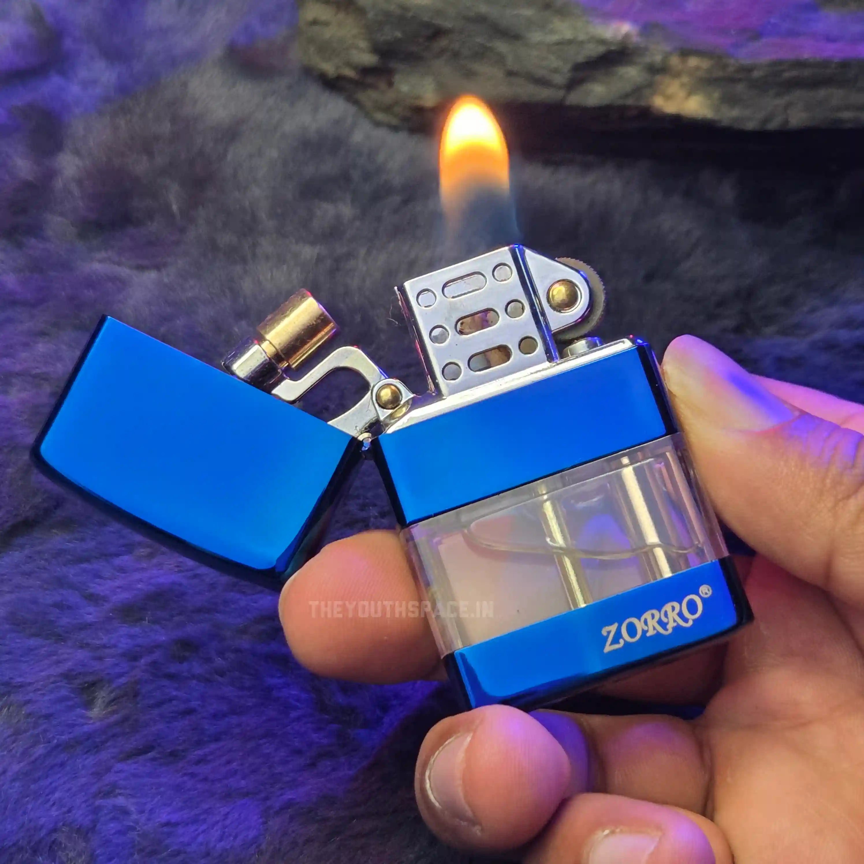 Zorro Transparent Fuel Chamber Kersone Lighter