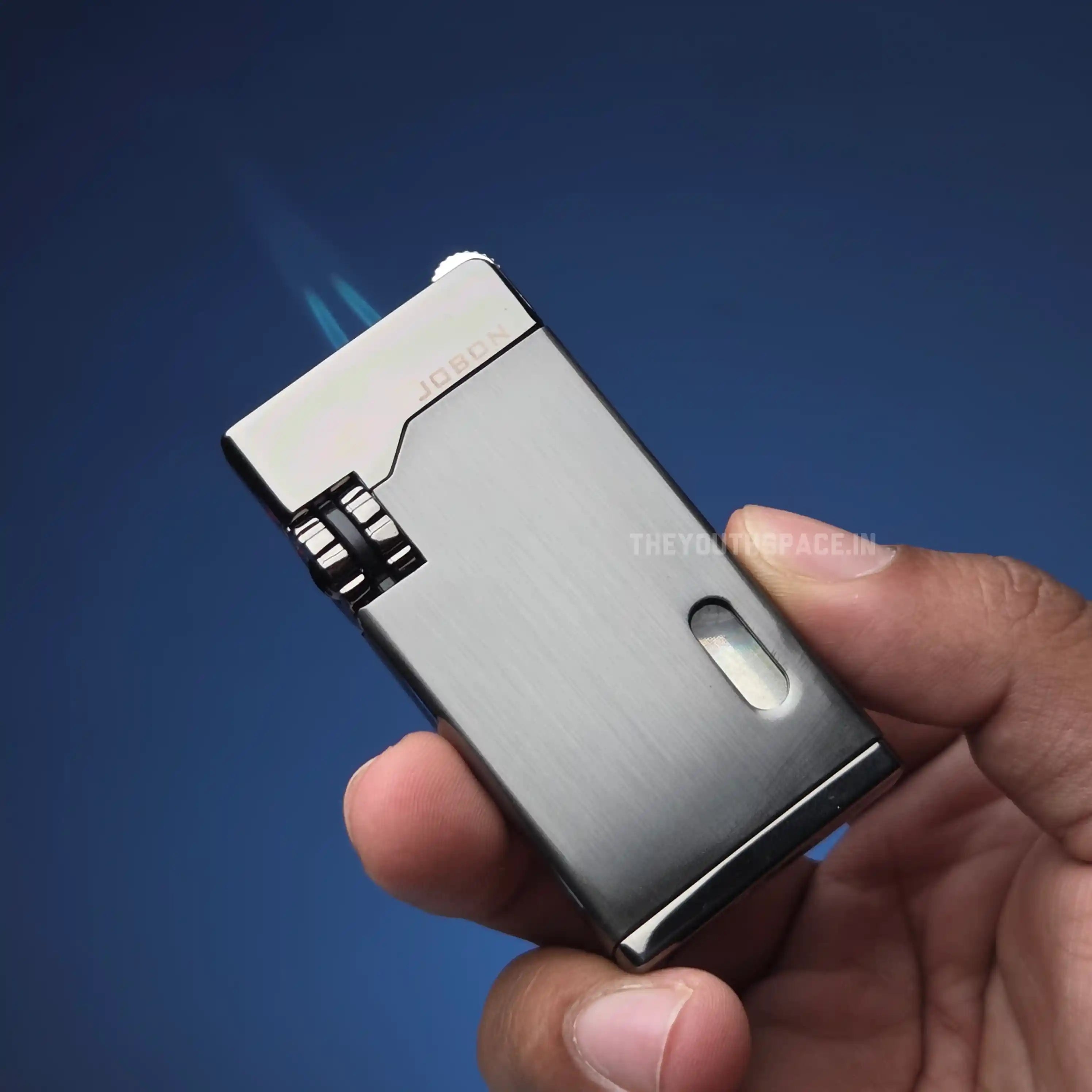 Jobon ZB-999 Turbo Dual Flame Jet Lighter
