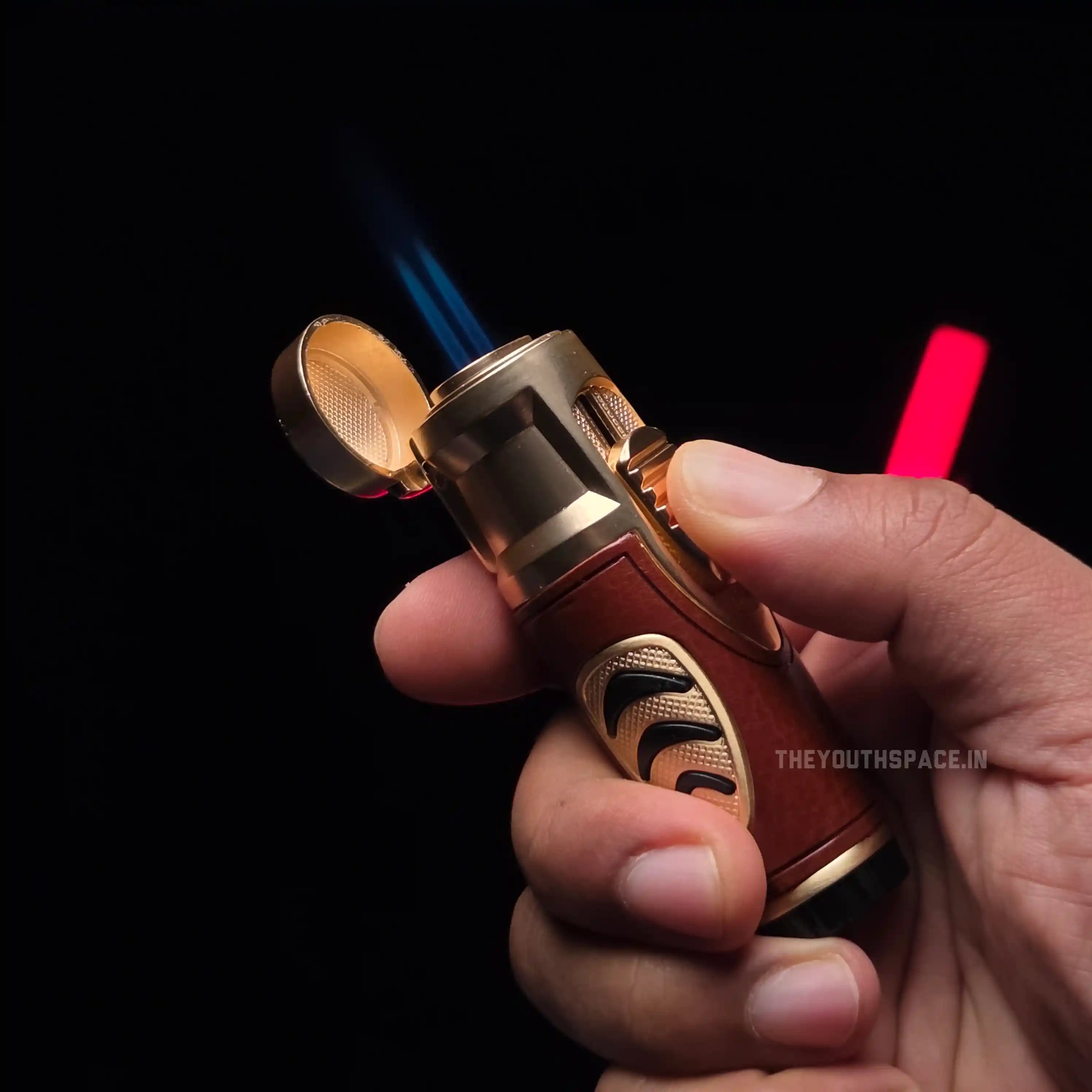 Torch Grip Dual Flame Lighter