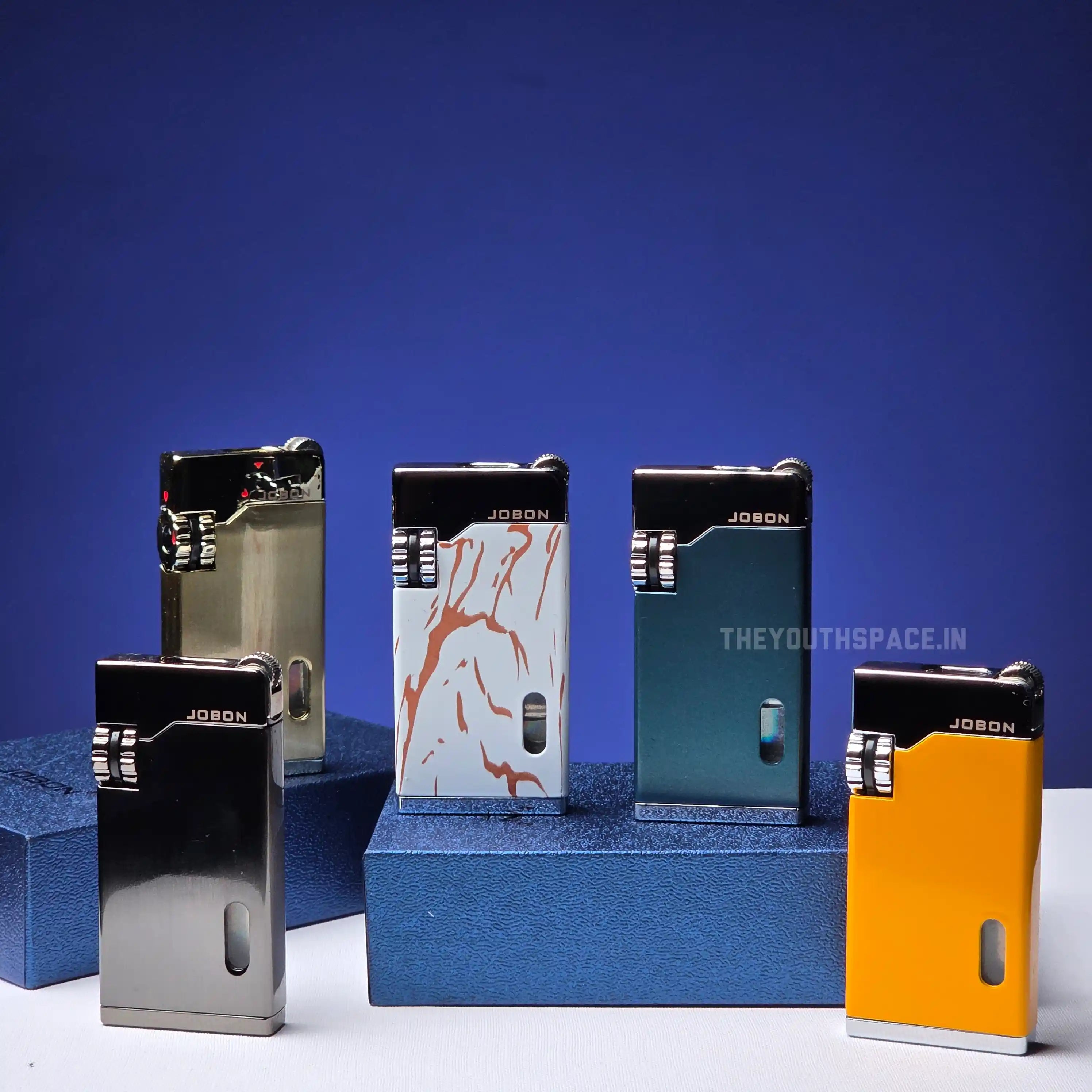 Jobon ZB-999 Turbo Dual Flame Jet Lighter