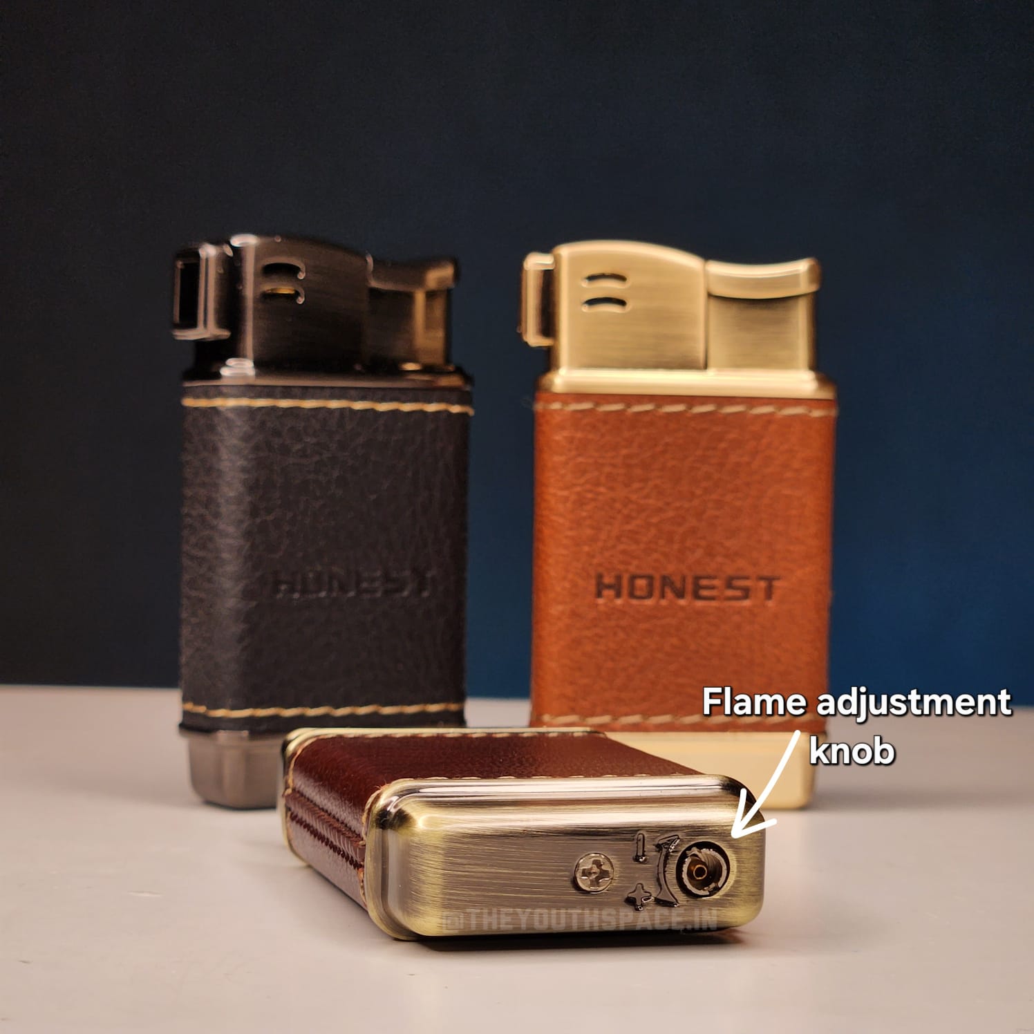 Leather Finished Lighter