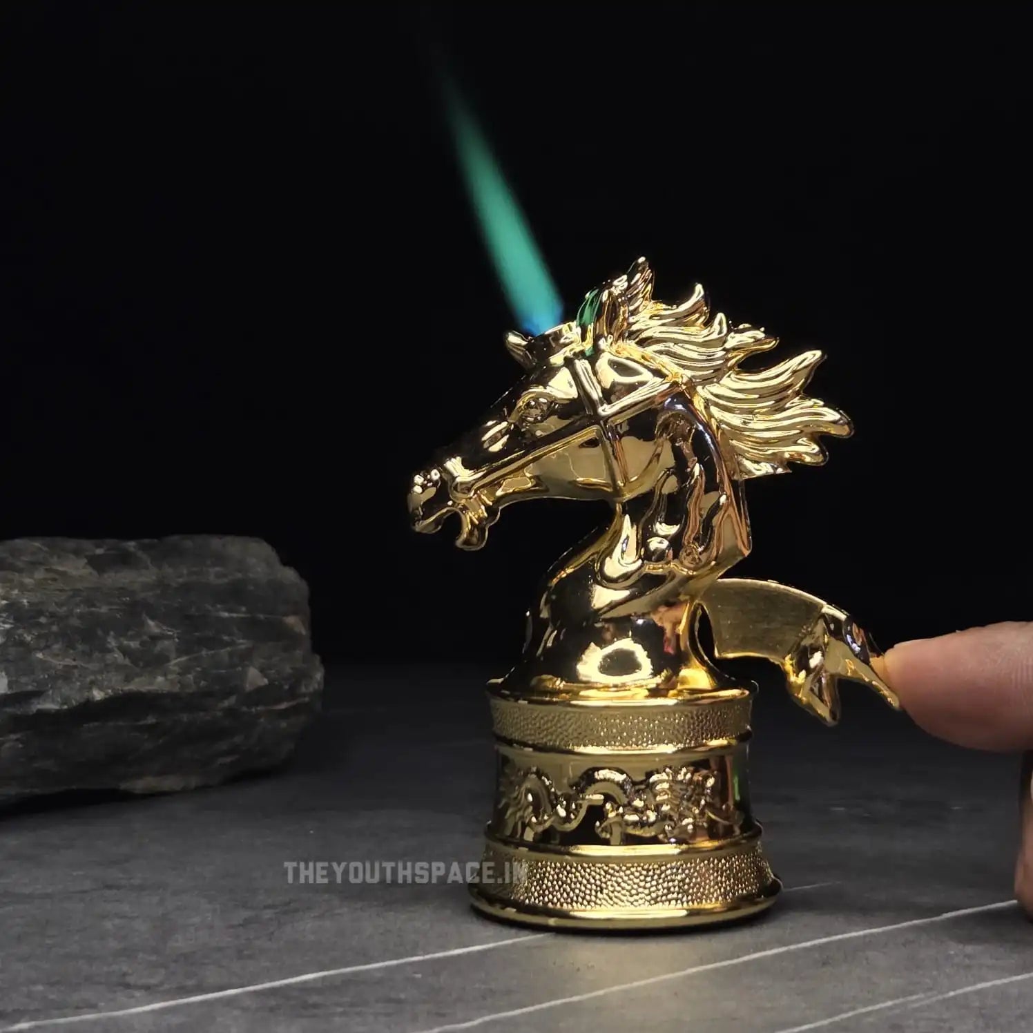 Horse Showpiece Collectible Jet Lighter